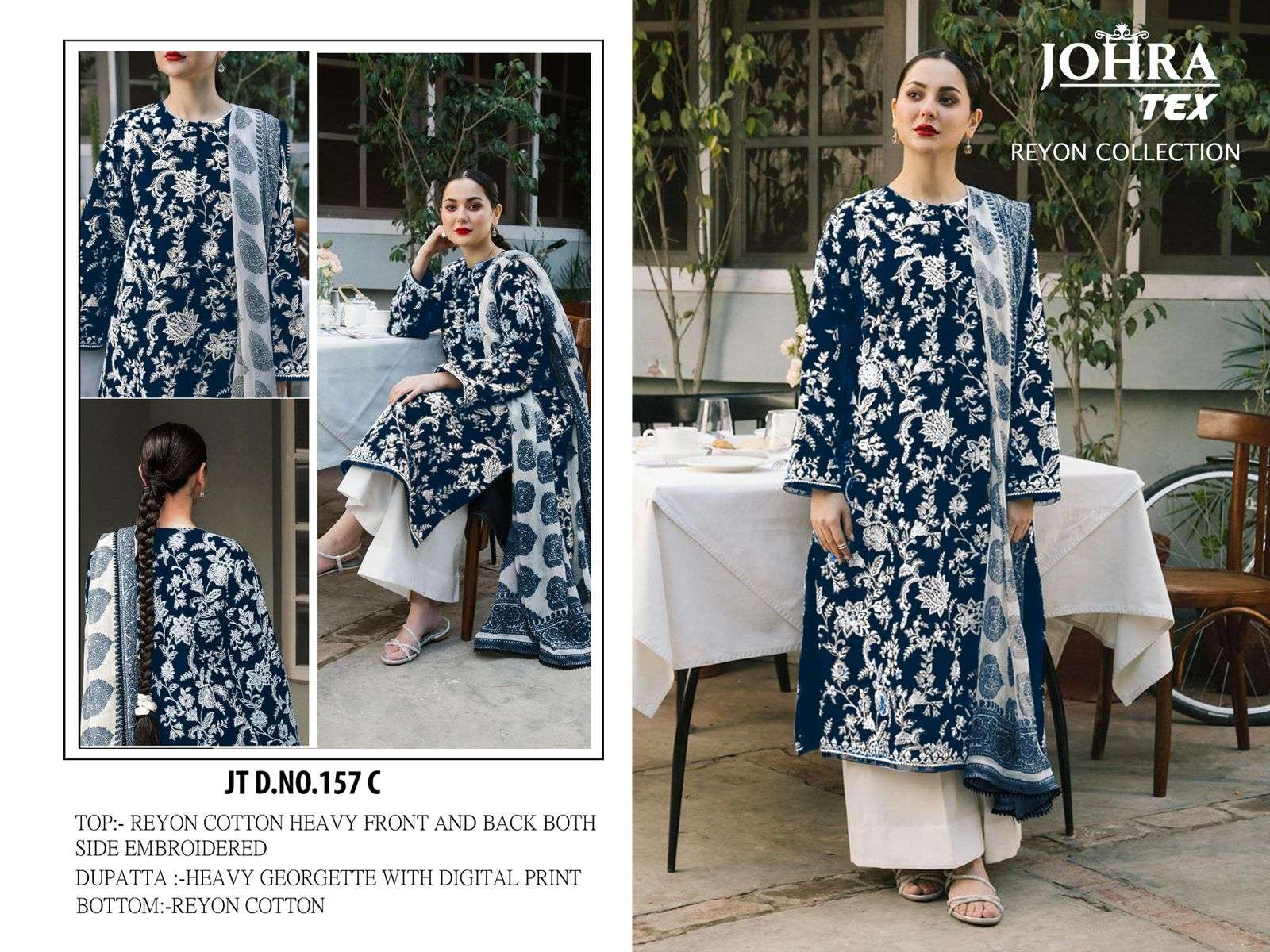 D NO JT-157 RAYYON COLLECTION BY JOHRA TEX-07