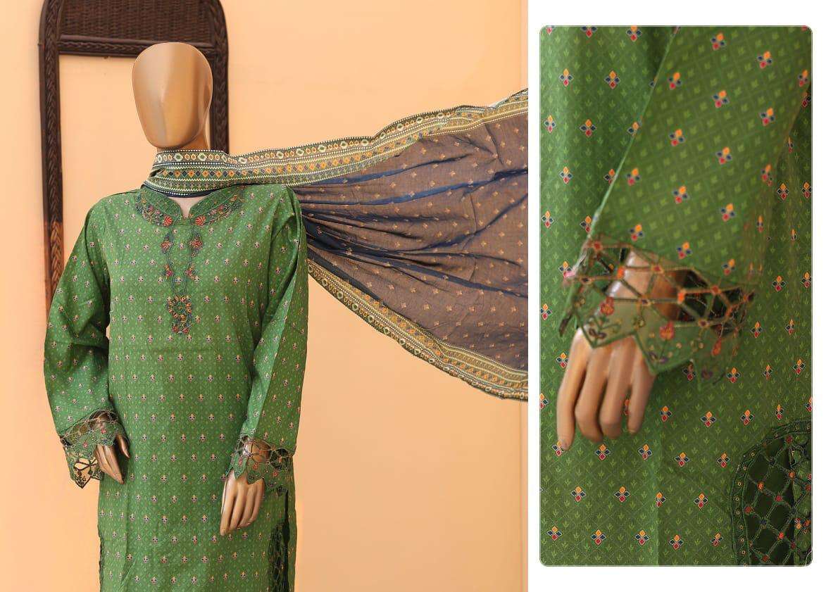 Exclusive Embroidered Lawn Collextion Vol 2- 2025 by BIN SAEED-03