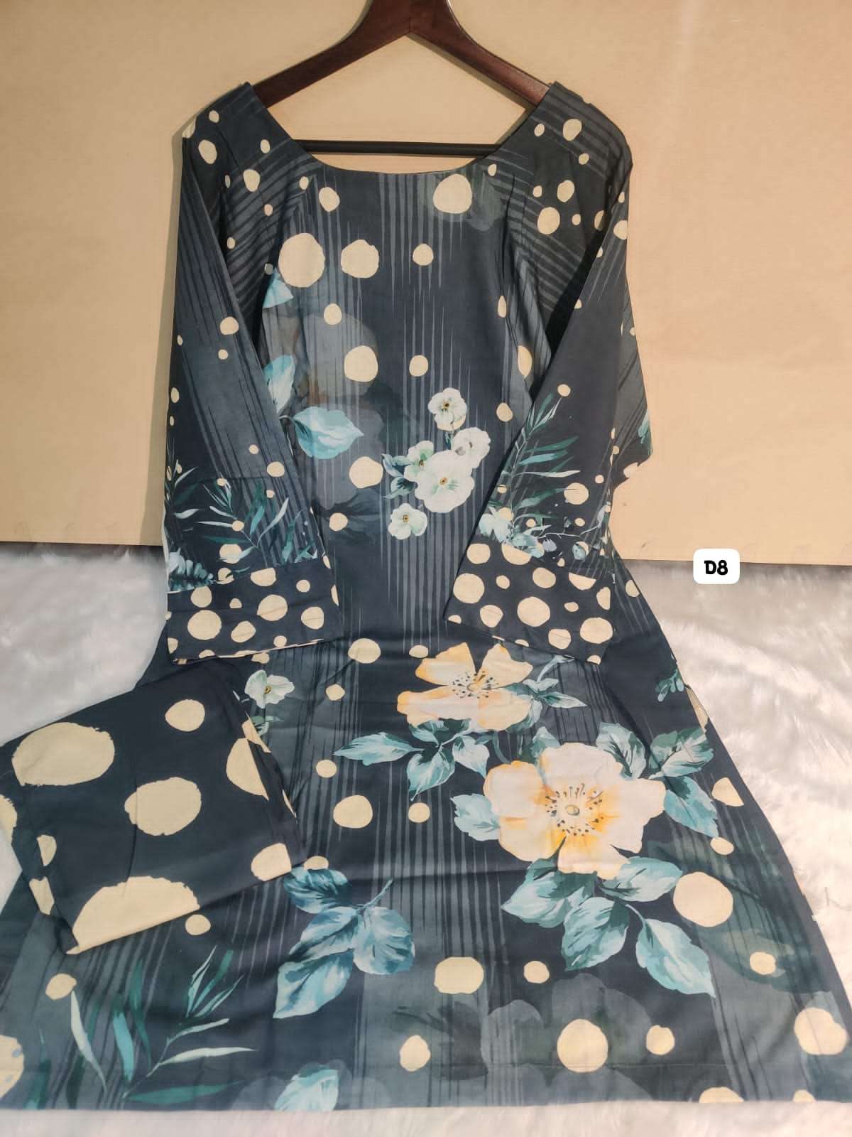 ZAYANA New Stitched Digital Printed Staple 2pcs Collection 2024 Shahid Tawakkal-07