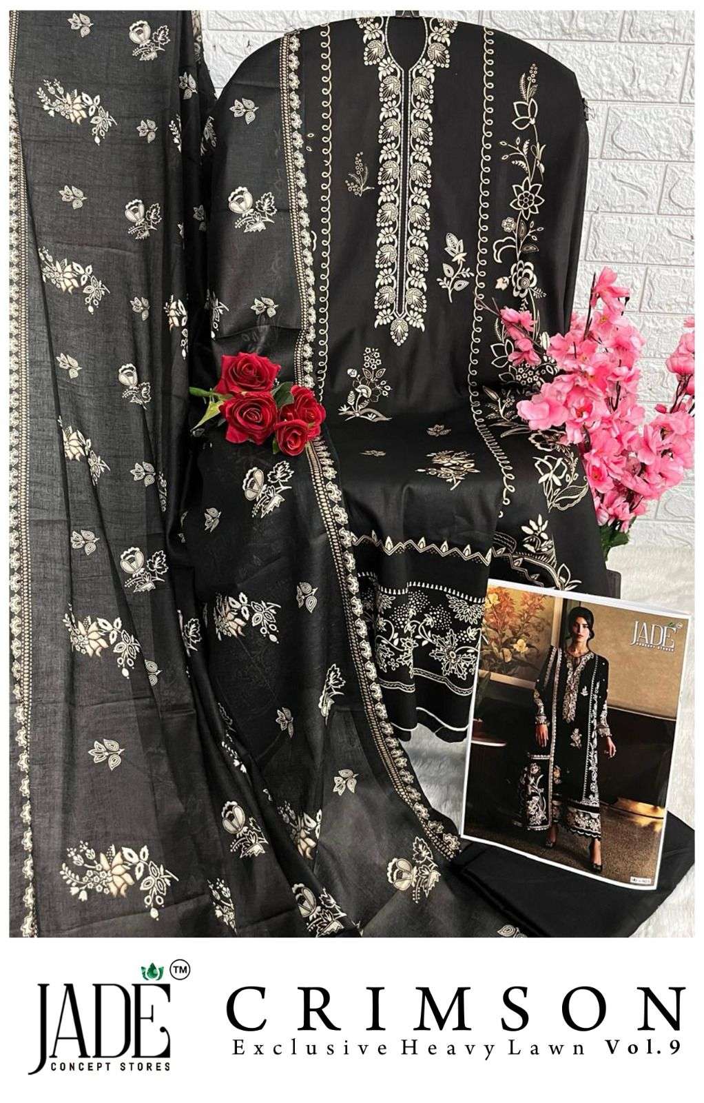 CRIMSON EXCLUSIVE HEAVY LAWN COLLECTION VOL 9 BY JADE-11