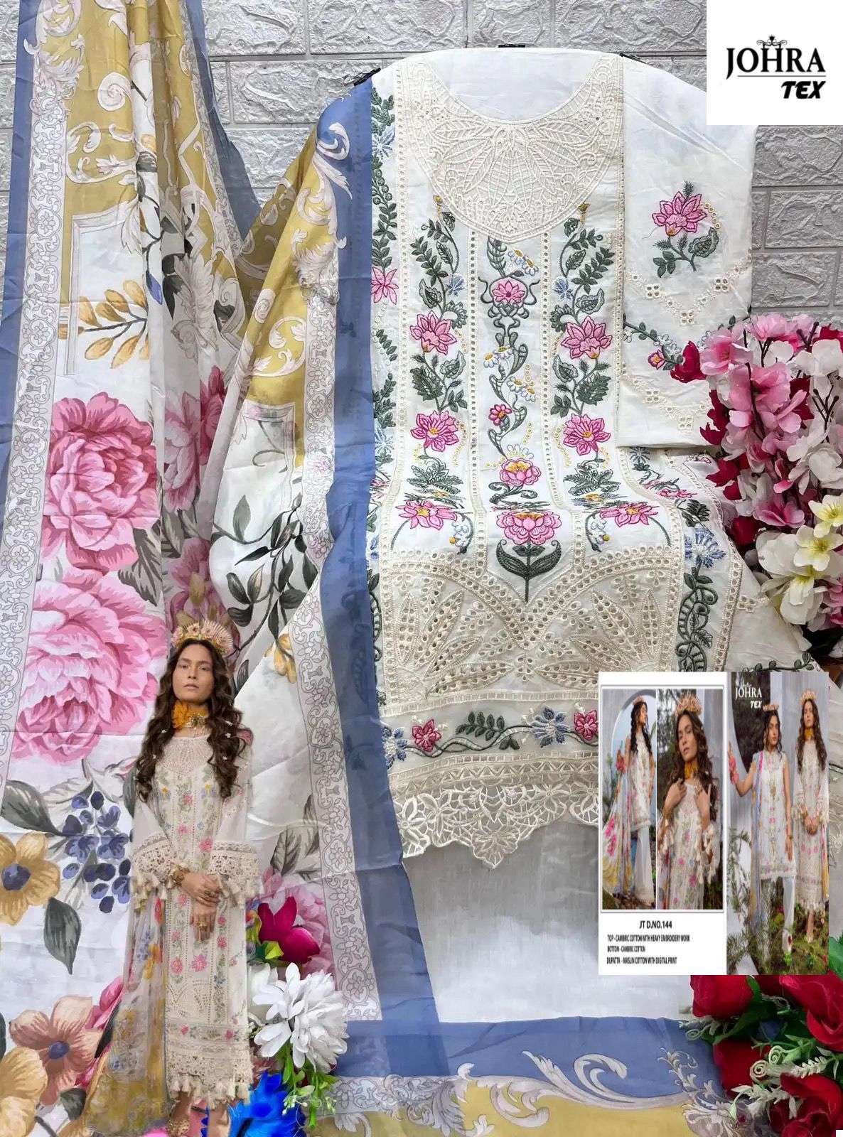 D NO JT-143 144 BY JOHRA TEX-02