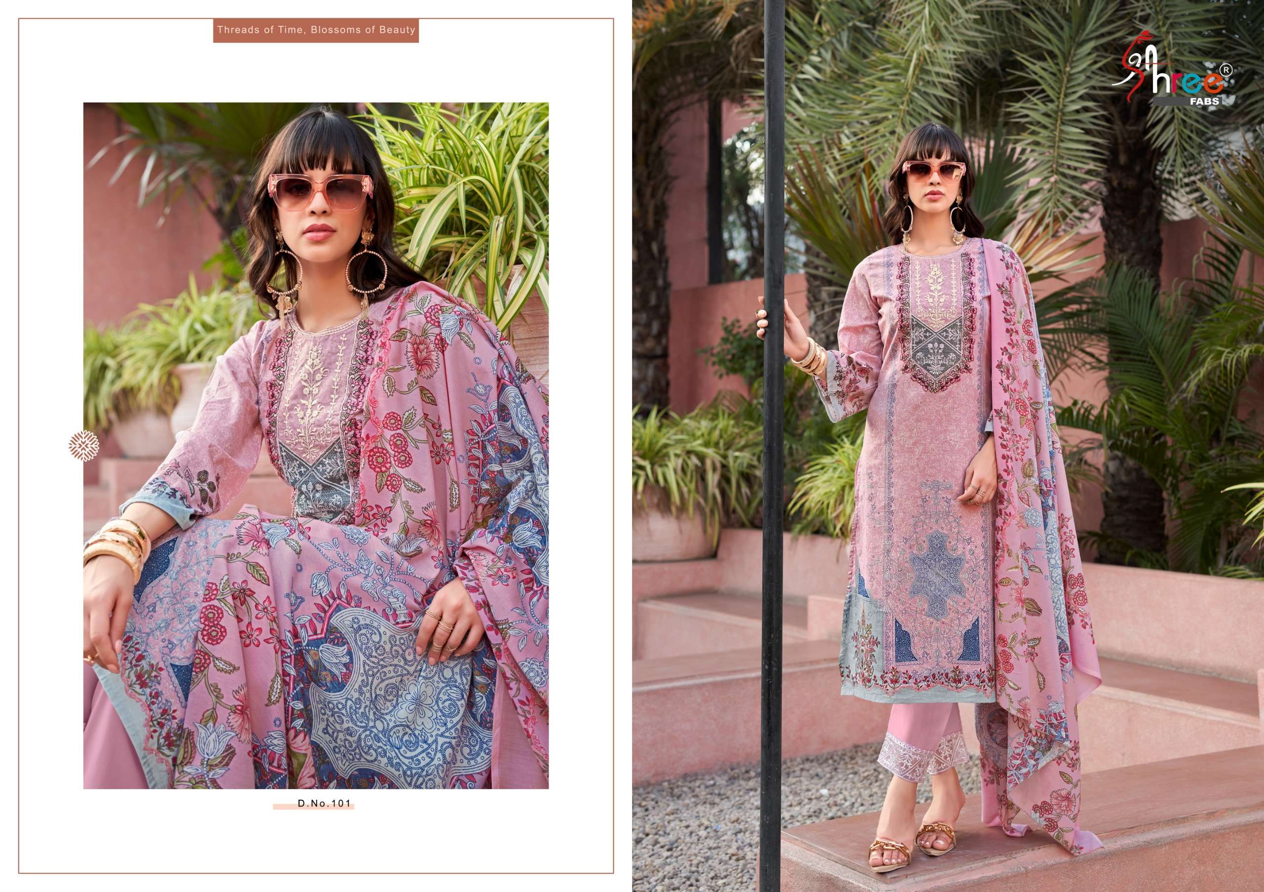 MASHAAL EMB LAWN COLLETION VOL-01 BY SHREE-01