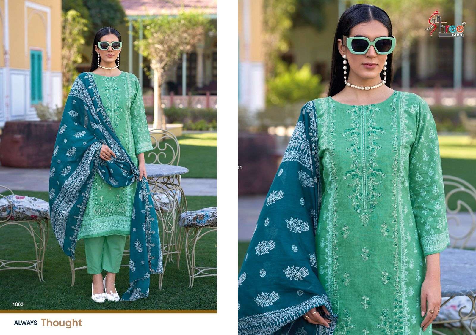 BIN SAEED LAWN COLLECTION VOL-18 by Shree-01