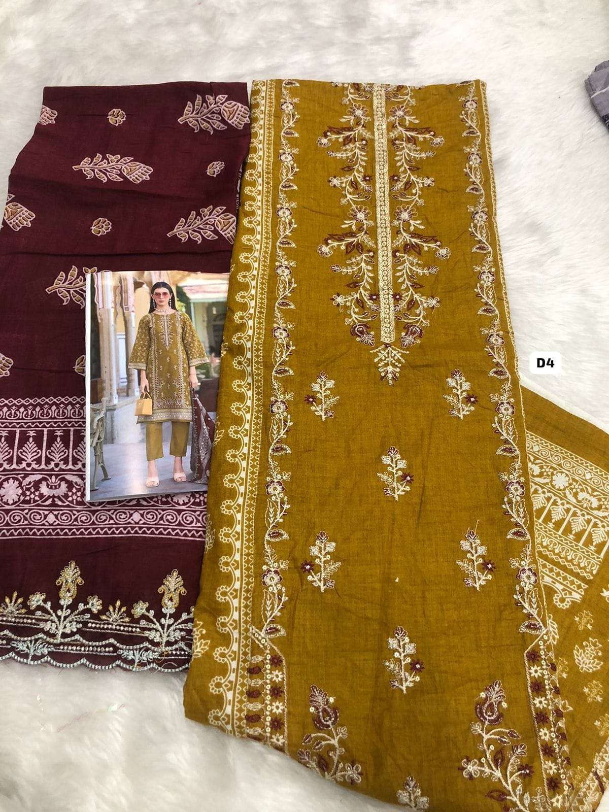 Falah Premium Cotton Collection Code : 30113 by  Falah Designer Suits-04