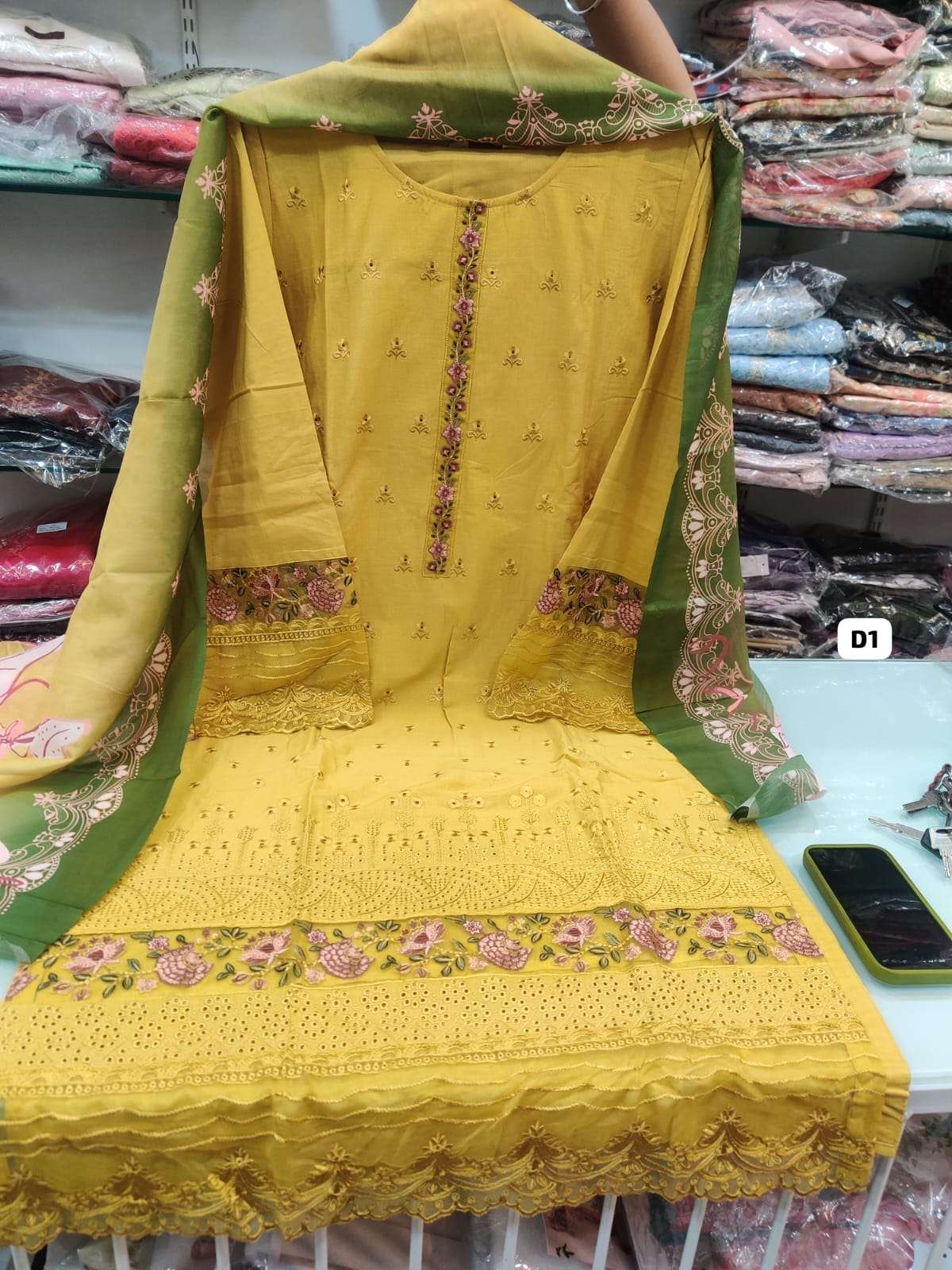 Falah Premium Cotton Collection Code : 30120 By Falah Designer Suits-01