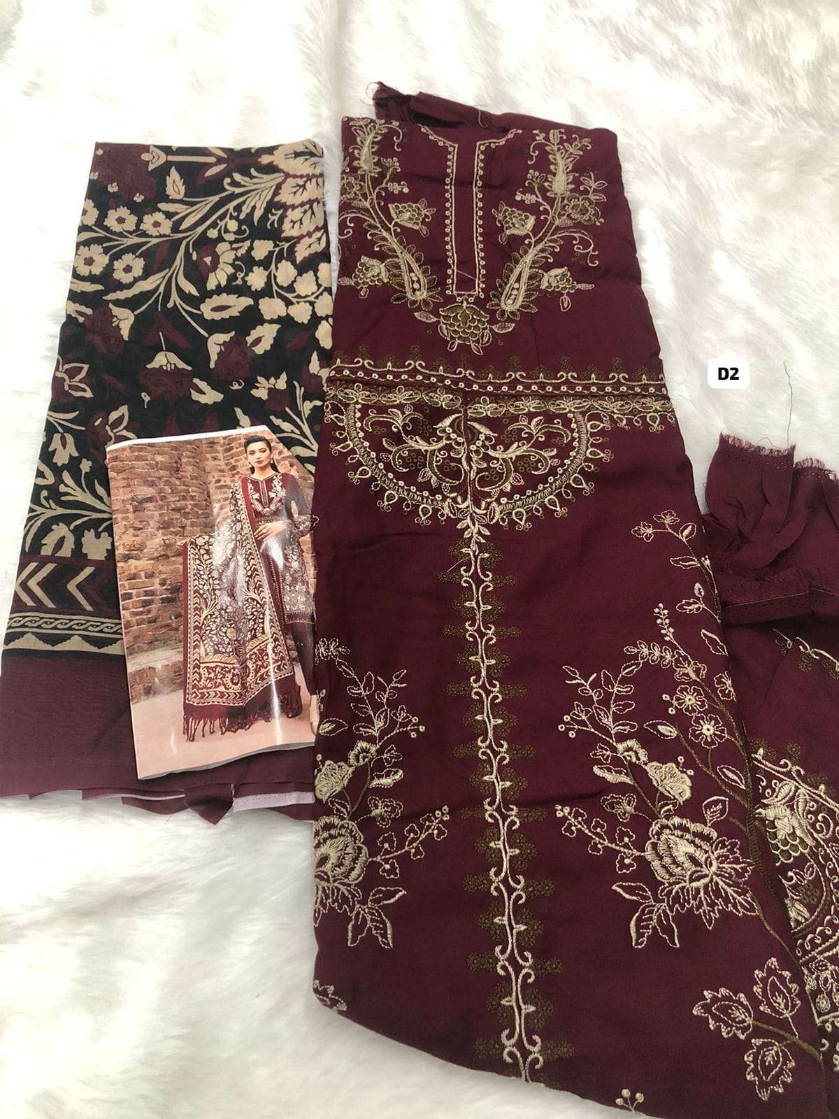 Falah Premium Cotton Collection Code 30139 by Falah Designer Suits -A