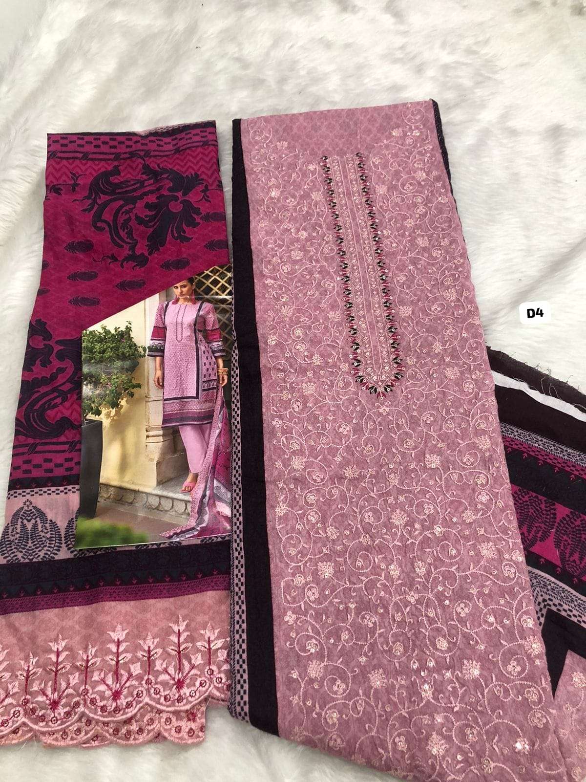 Falak Premium Cotton Collection Code -30119 by Falah Designer Suits-04