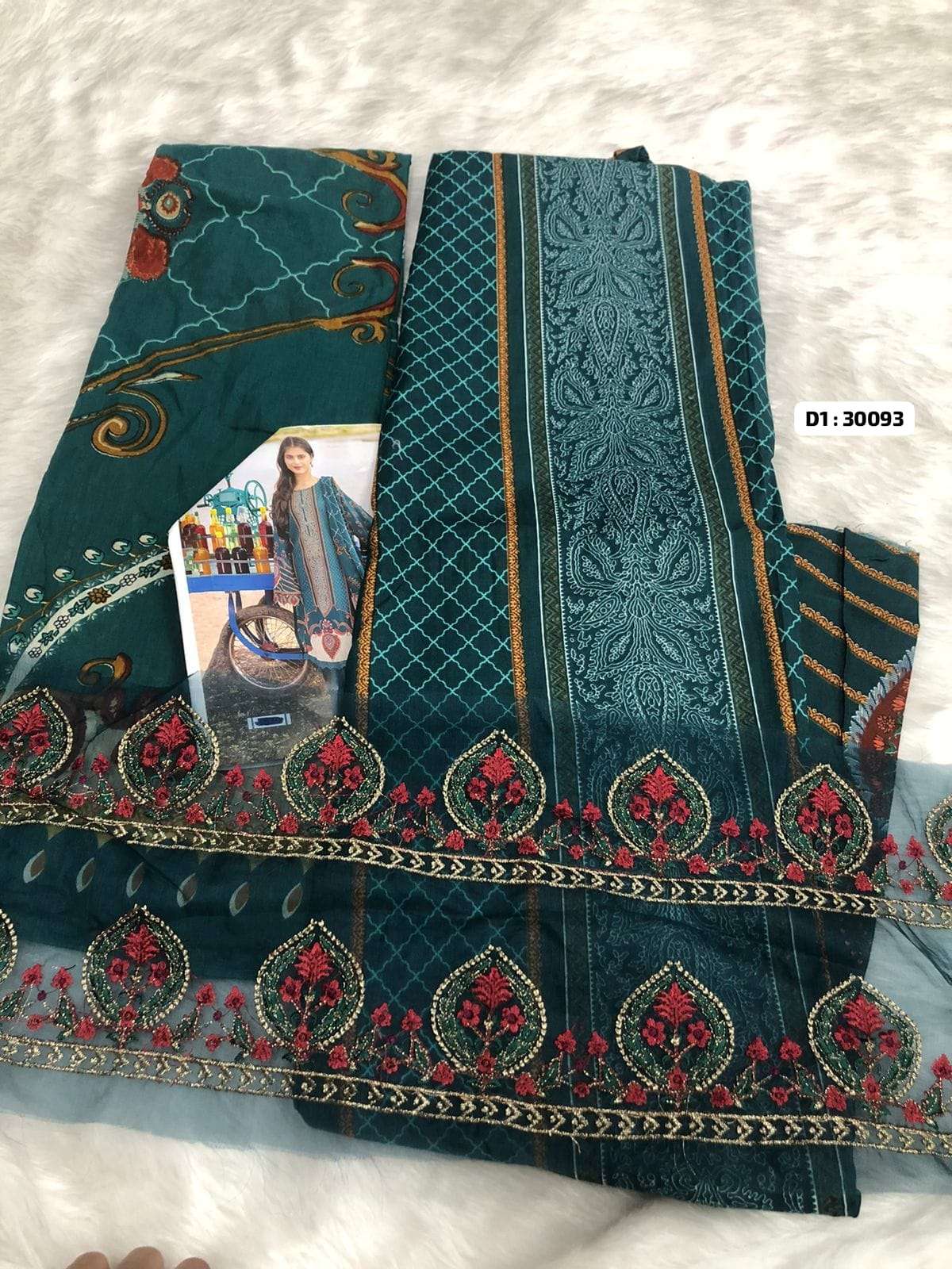 Premium Cotton Collection Code 30093 by Falah Designer Suits-01