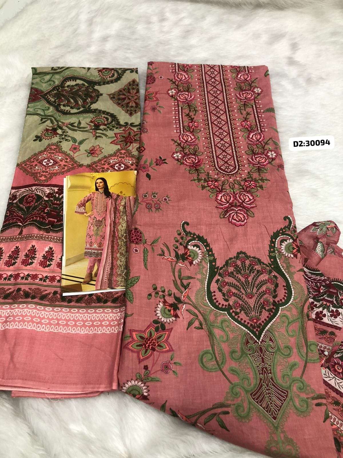 Premium Designer Cotton Code 30094 By  Falah Designer Suits-01