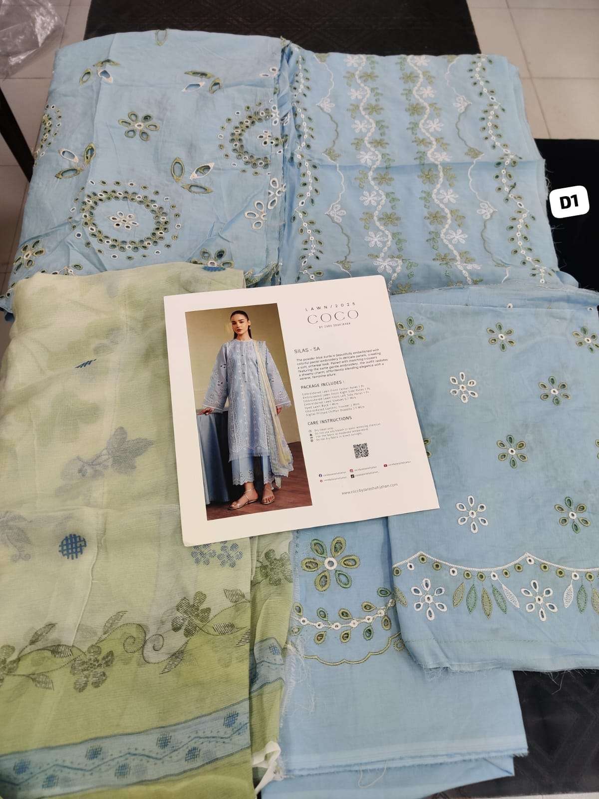 SHAHJAHAN COCO LAWN 25 Open Pic By ZARA	-11