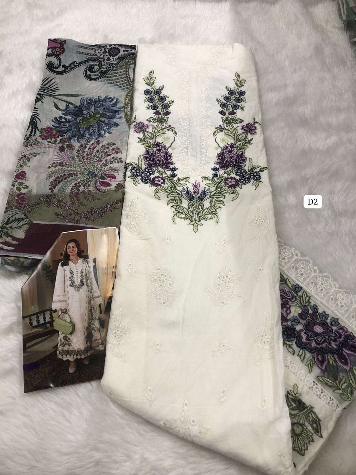 Falah Premium Cotton Collection Code 30180 By Falah Designer Suits-01-03 A