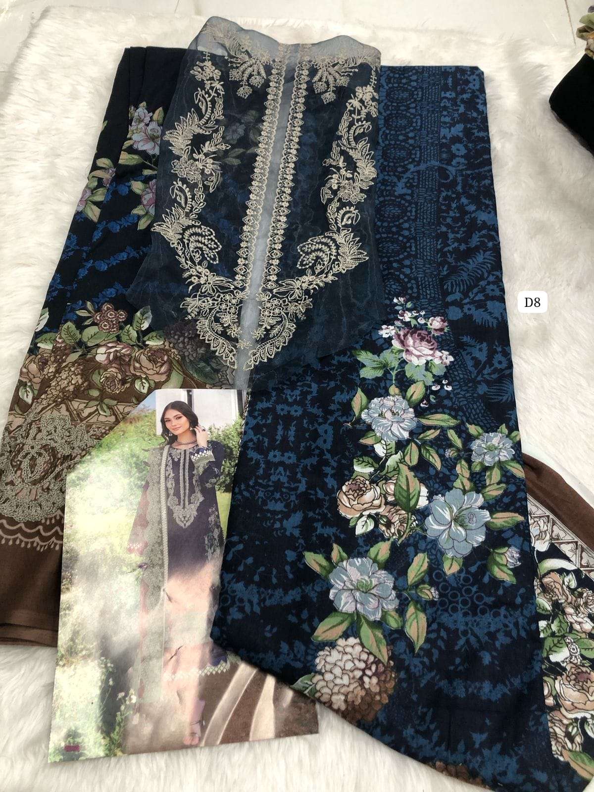 Falah Premium Cotton Collection Code : 30121 by Falah Designer Suits-08