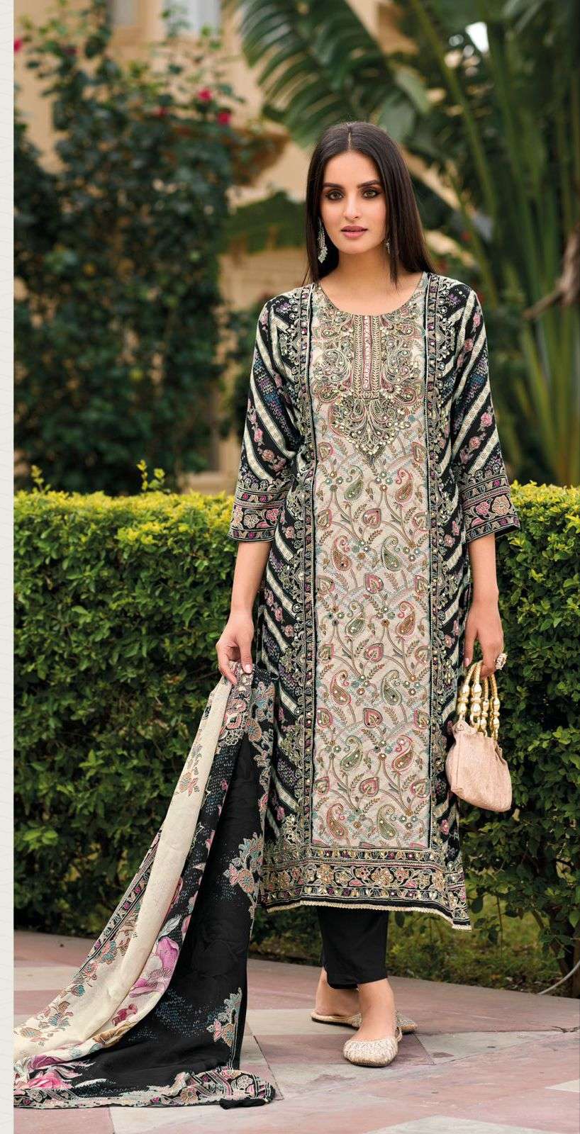 Falah Premium Maslin Collection code : 20338 by Falah Designer Suits-02