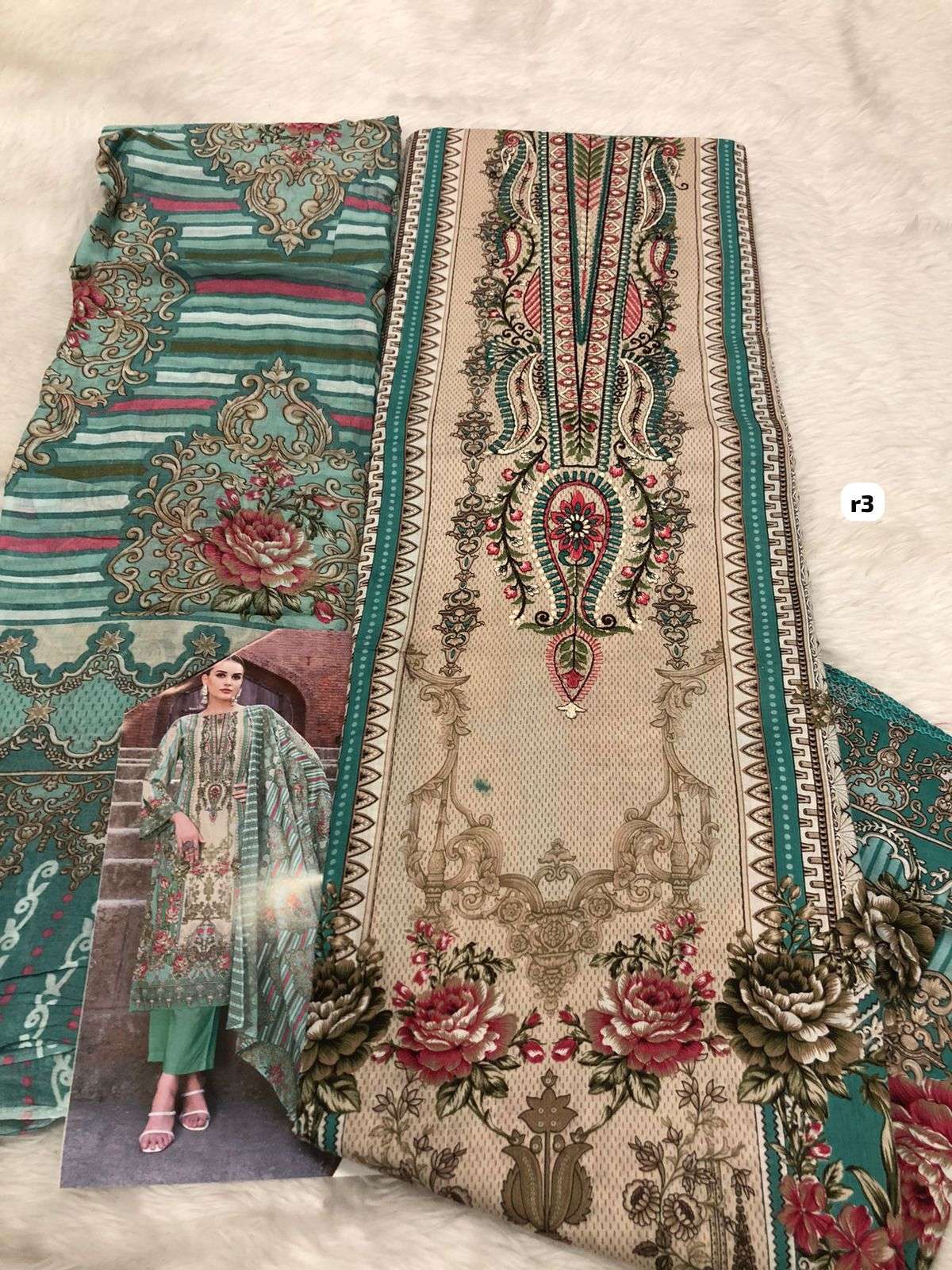 falah Premium Muslin Collection code 30358 By Falah Designer Suits-02