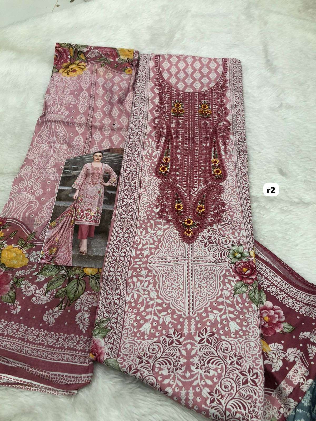 falah Premium Muslin Collection code 30358 By Falah Designer Suits-03