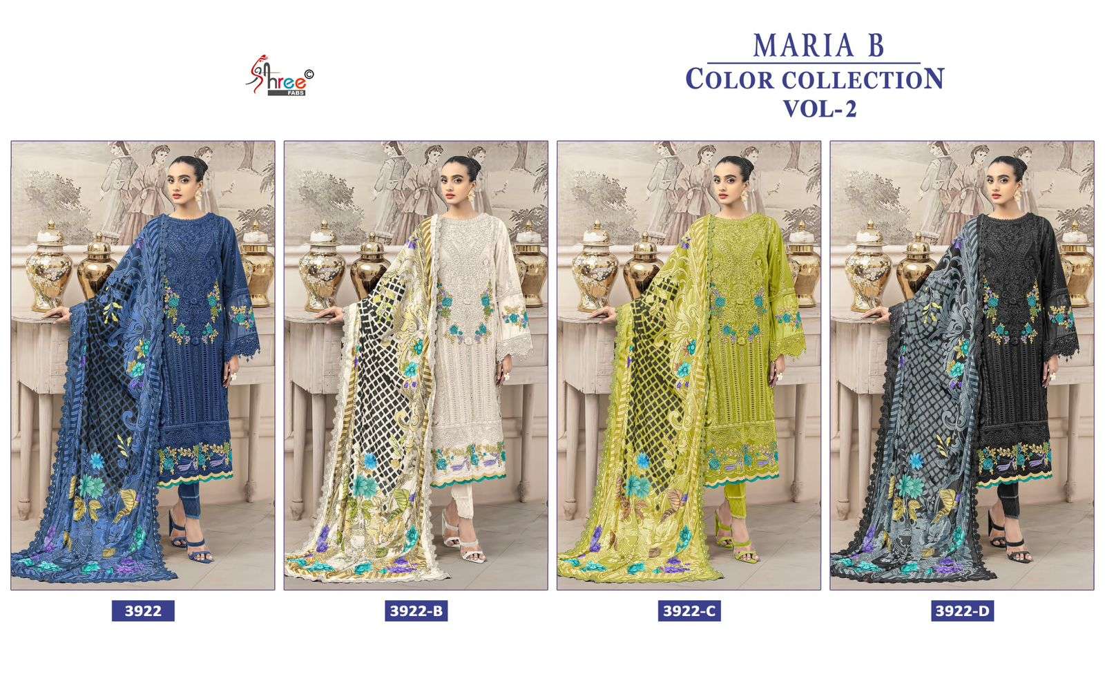 Mariya b color collection vol 2 by Shree-01-04 B
