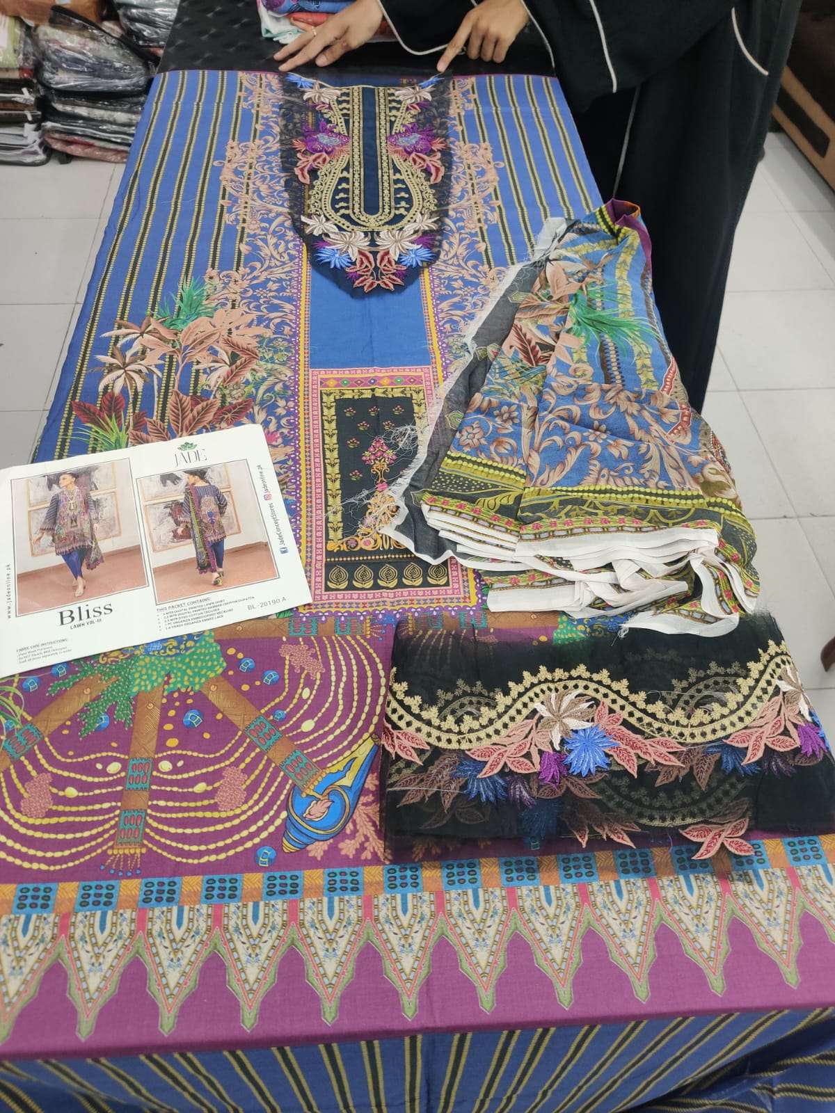 Bliss Lawn Jade Collection By Jade	-01