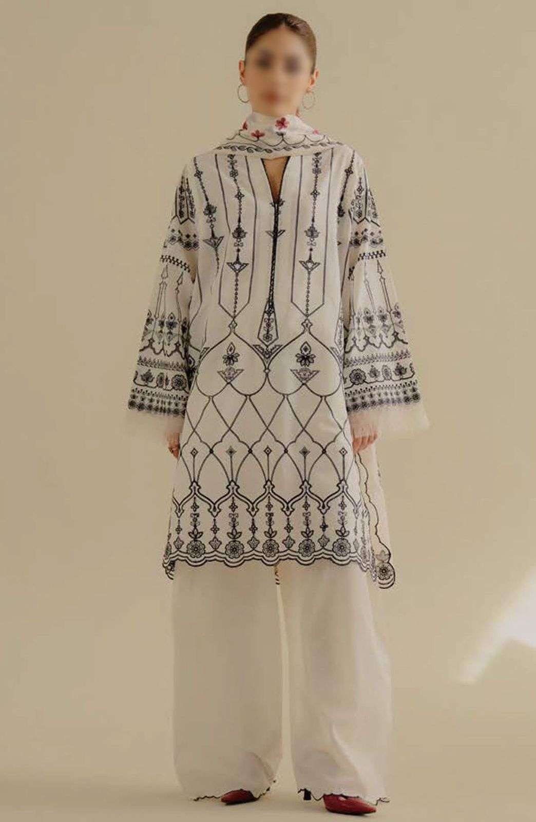 COCO PRINTS Embroidered Lawn Vol 2 BY ZARA SHAHJAHAN-09