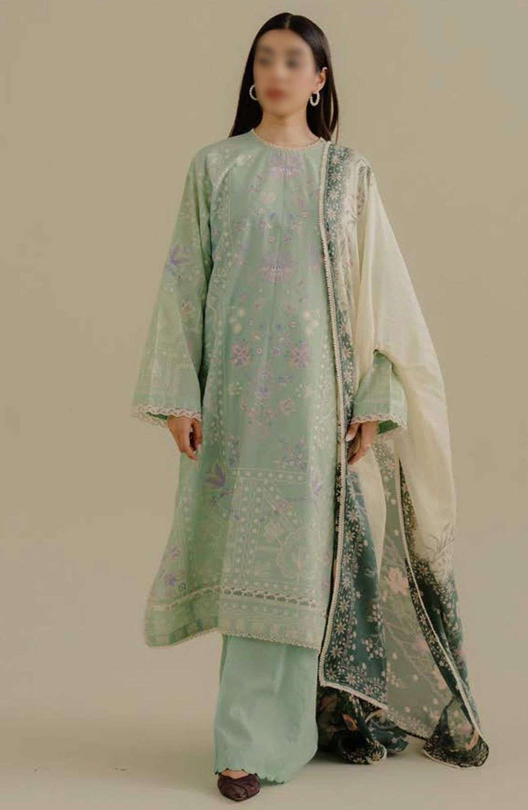 COCO PRINTS Embroidered Lawn Vol 2 BY ZARA SHAHJAHAN-16