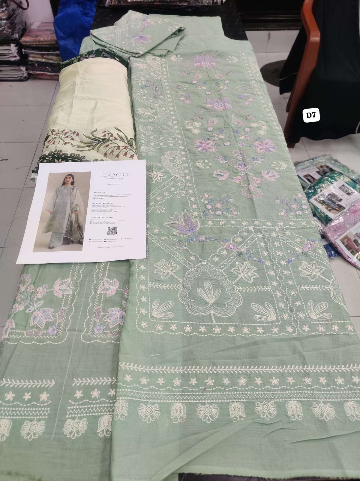 COCO PRINTS Embroidered Lawn Vol 2 BY ZARA SHAHJAHAN-34