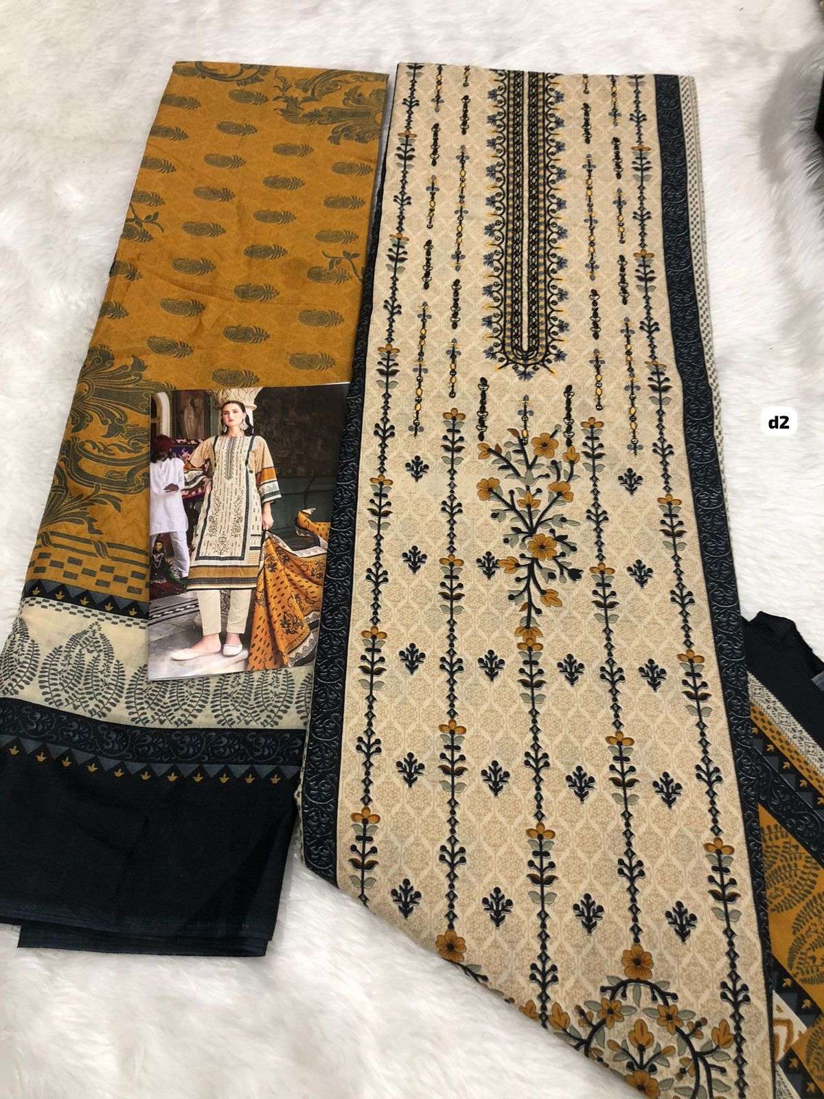 Falah Premium Cotton Collection code : 30380 by Falah Designer Suits-02