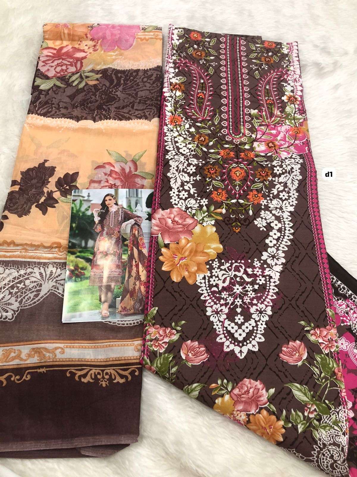 Falah Premium Cotton Collection code 30412 Falah Designer Suits-06