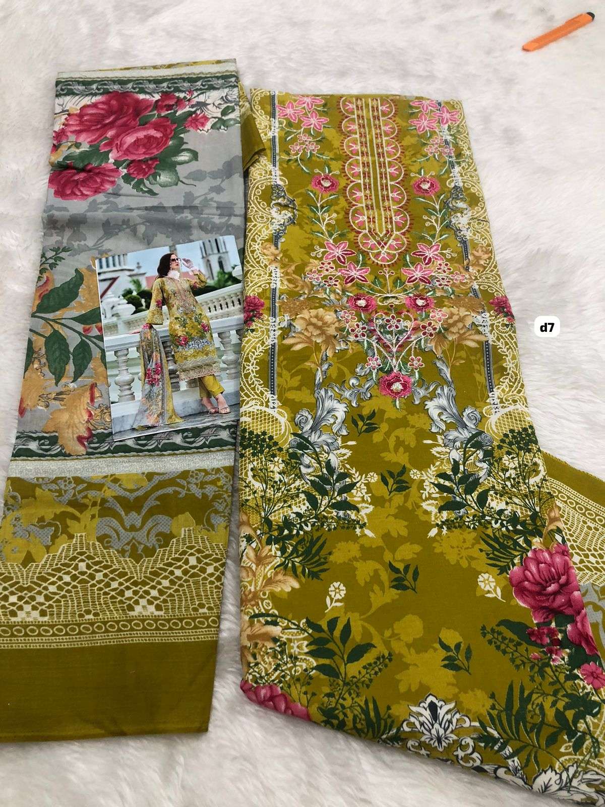 Falah Premium Cotton Collection code 30412 Falah Designer Suits-08