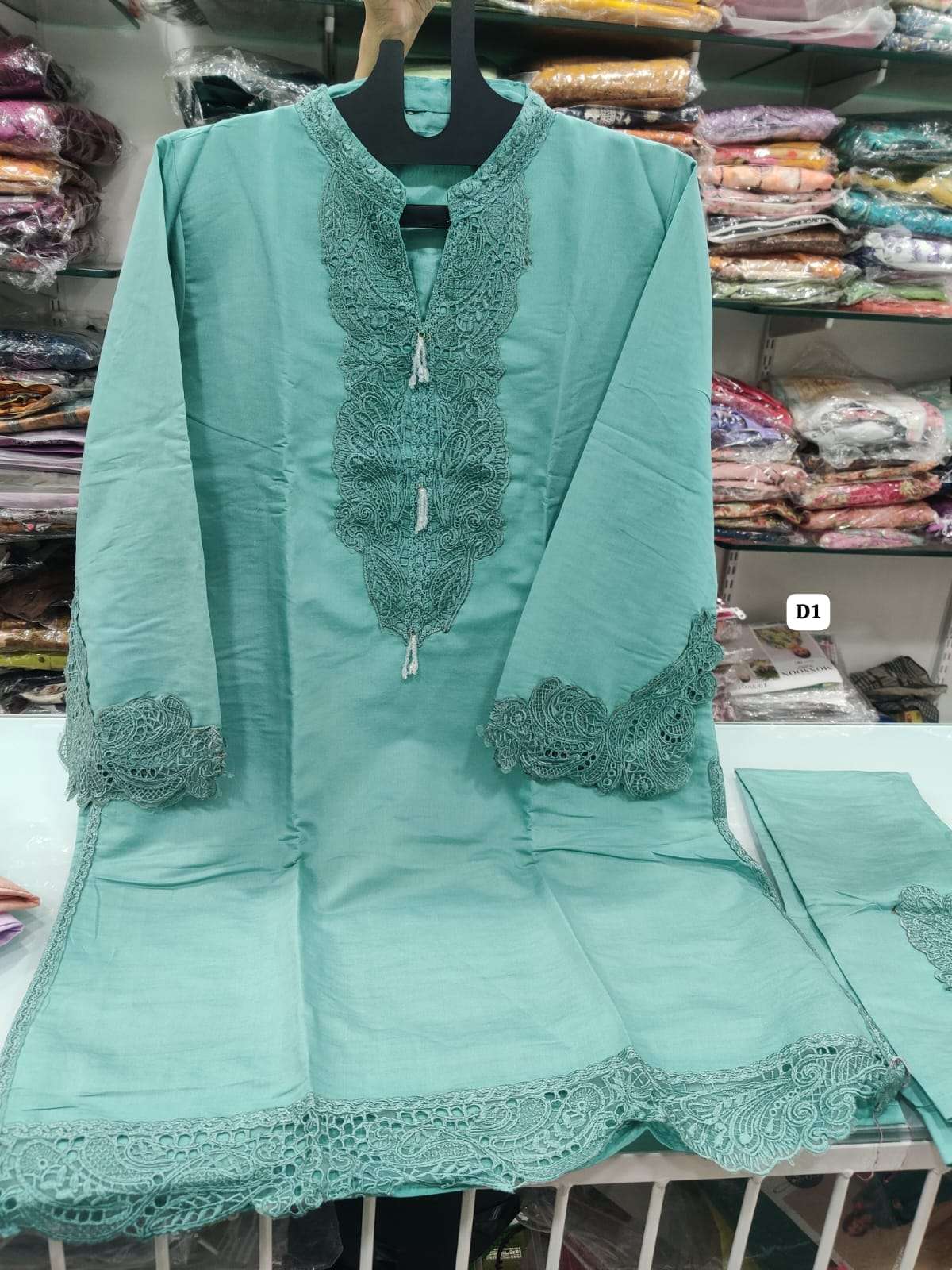 Falah Premium Cotton Cord Sets Ready to Wear : 30419 by Falah Designer Suits-01