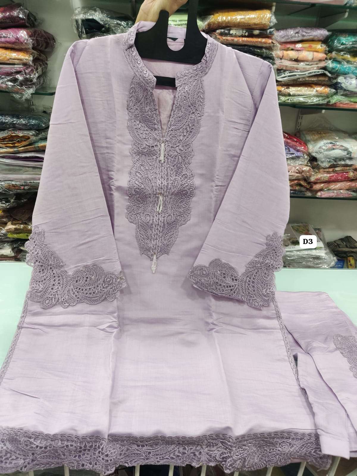 Falah Premium Cotton Cord Sets Ready to Wear : 30419 by Falah Designer Suits-03