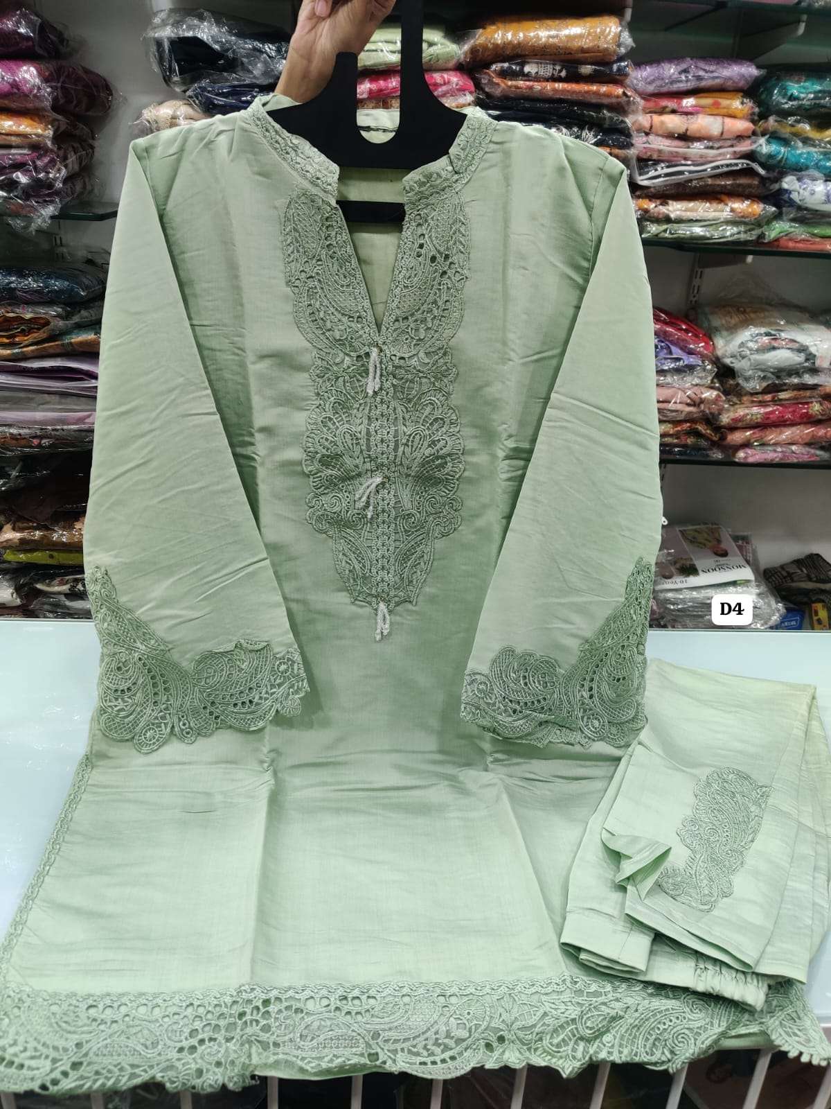 Falah Premium Cotton Cord Sets Ready to Wear : 30419 by Falah Designer Suits-04