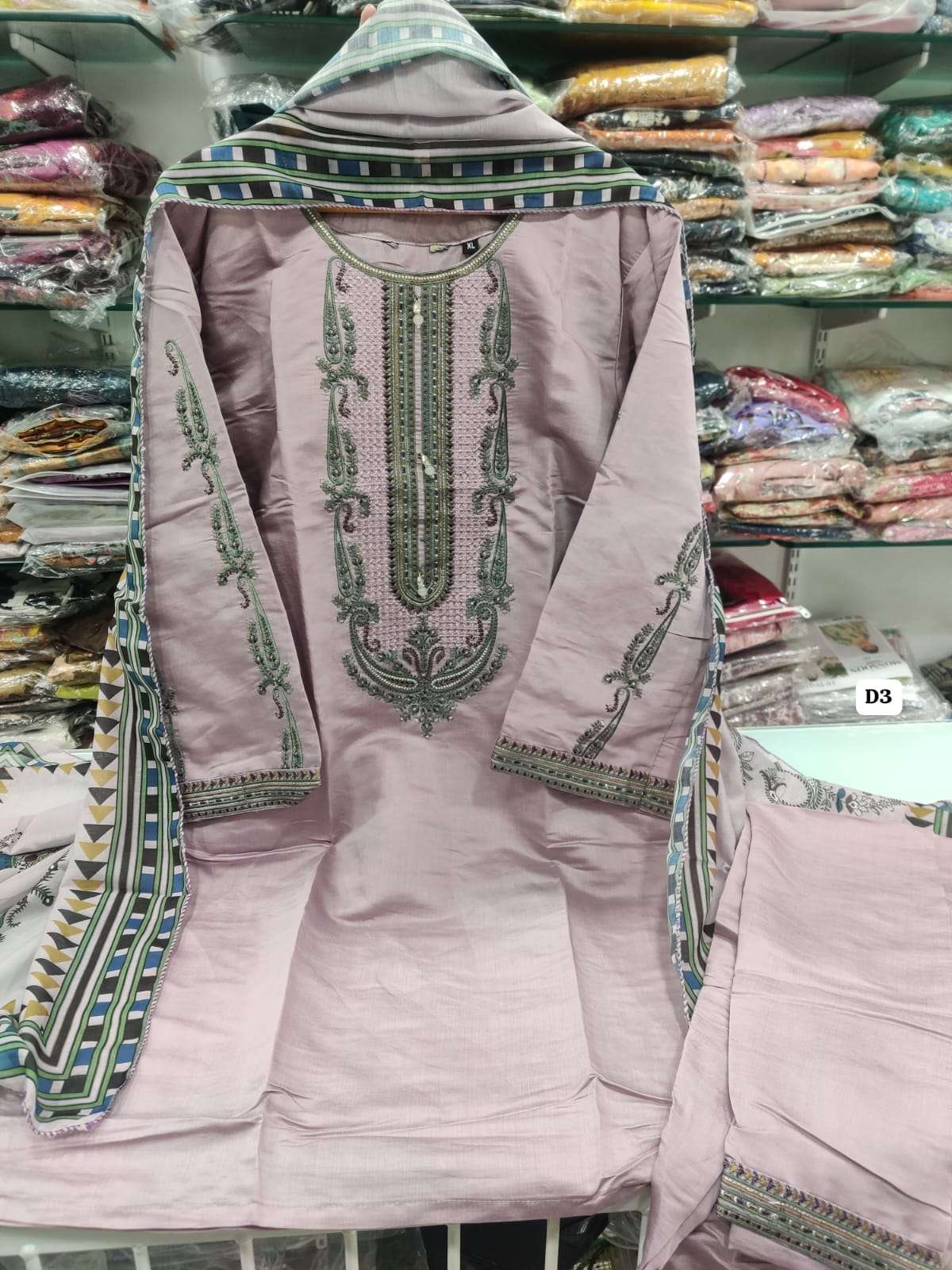 Falah Premium Cotton Cord Sets Ready to Wear : 30423 by Falah Designer Suits-02