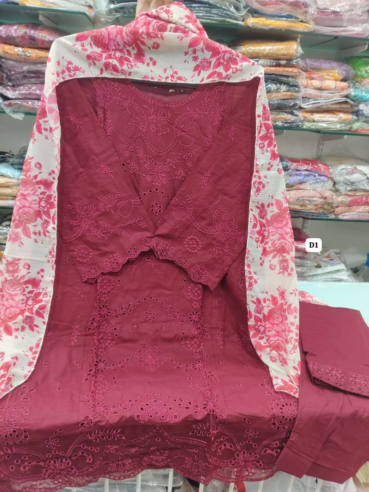 Falah Premium Cotton Cord Sets Ready to Wear : 30426 by Falah Designer Suits-04