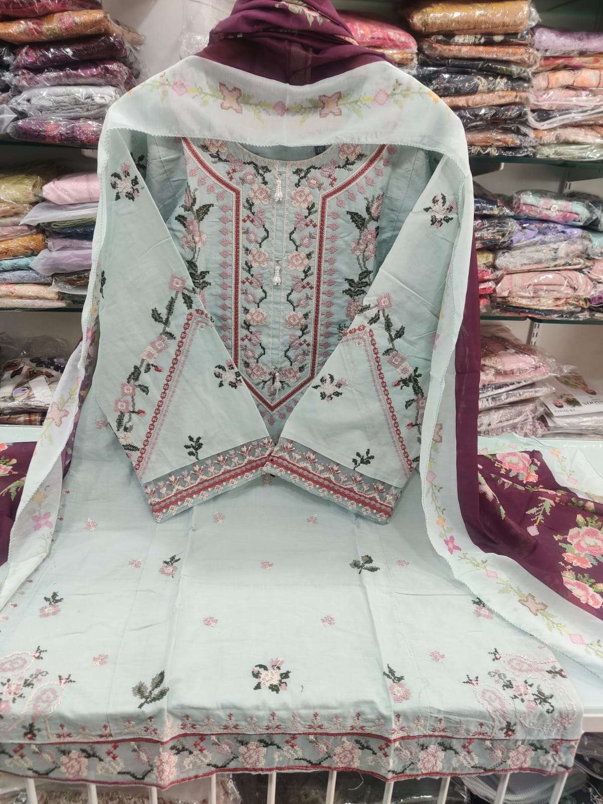 Falah Premium Cotton Cord Sets Ready to Wear Code 30404 by Falah Designer Suits-04