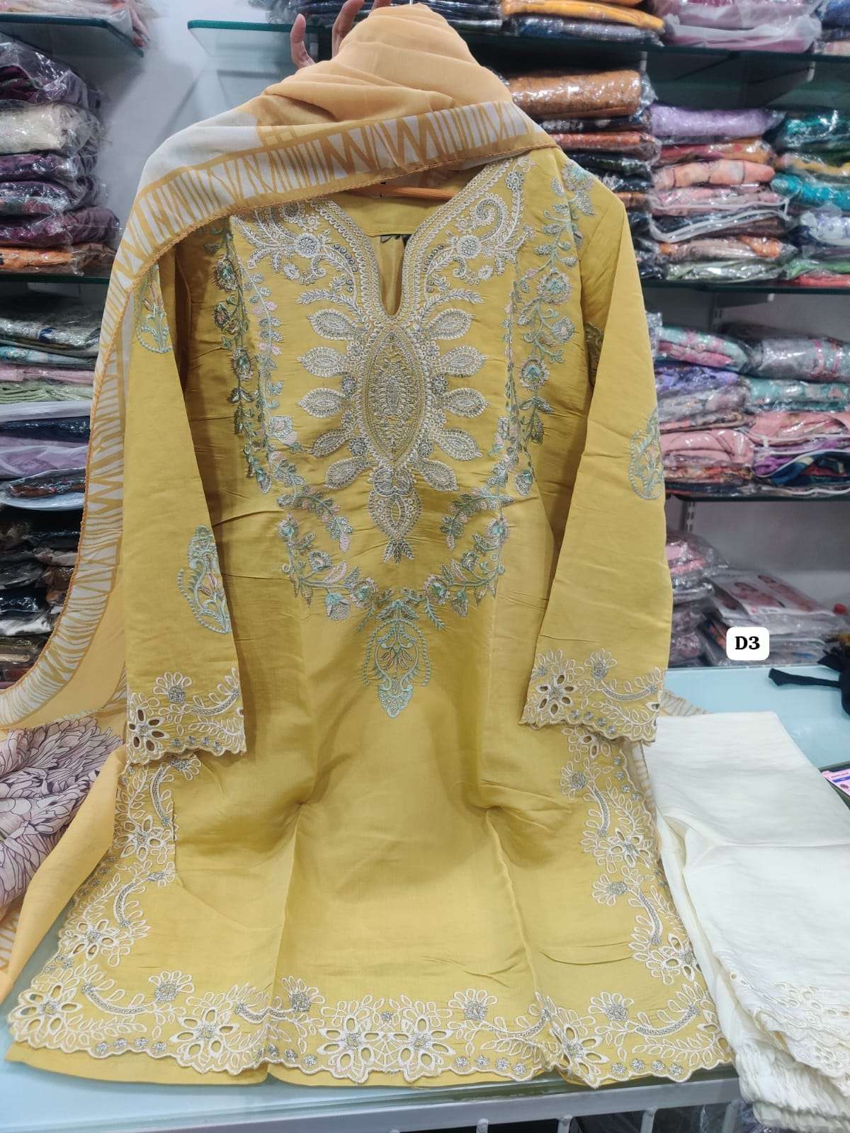 Falah Premium Cotton Cord Sets Ready to Wear Code 30409 by Falah Designer Suits-03