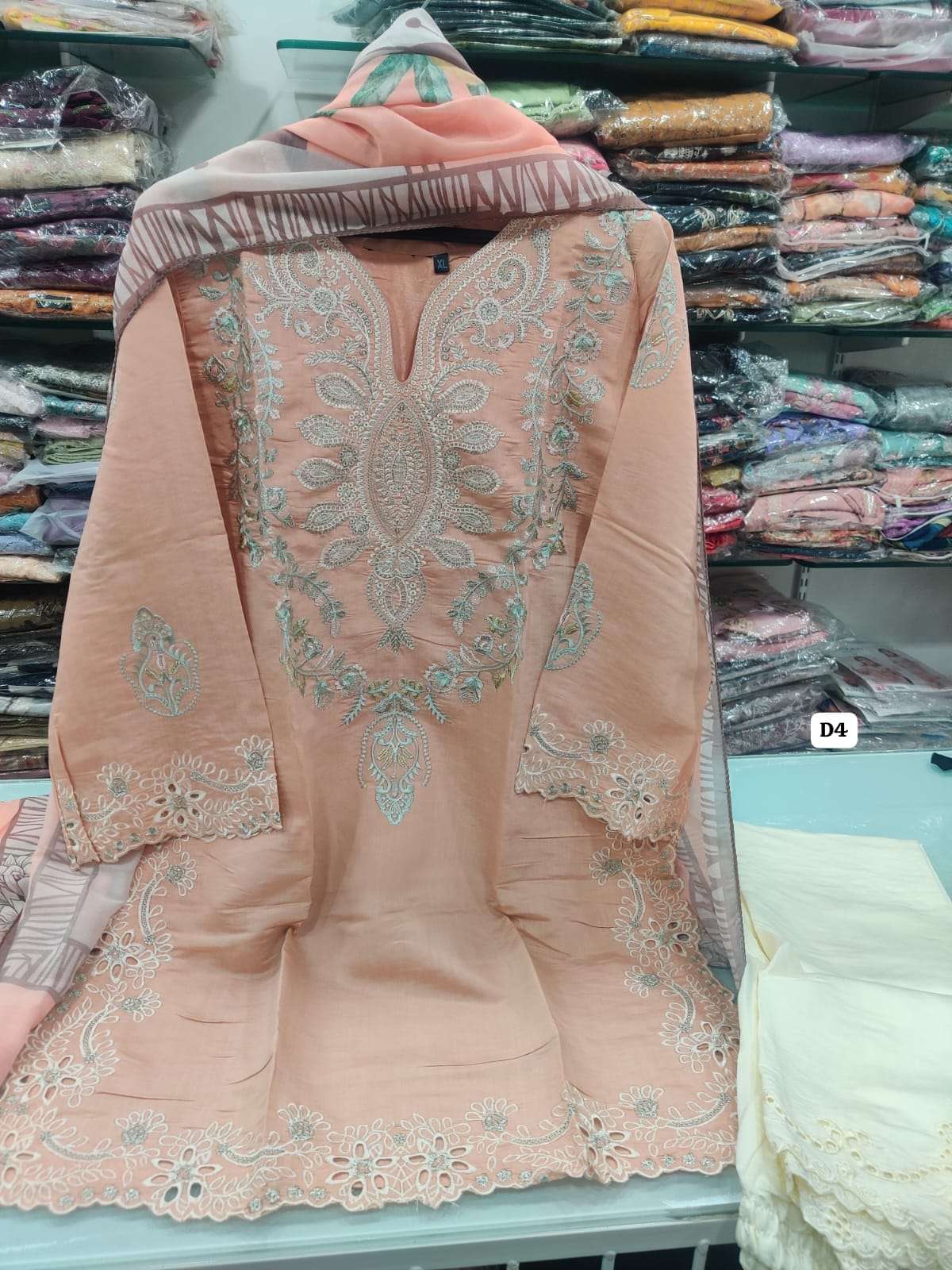 Falah Premium Cotton Cord Sets Ready to Wear Code 30409 by Falah Designer Suits-04