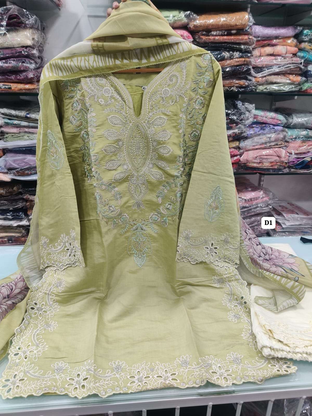 Falah Premium Cotton Cord Sets Ready to Wear Code 30409 by Falah Designer Suits-04