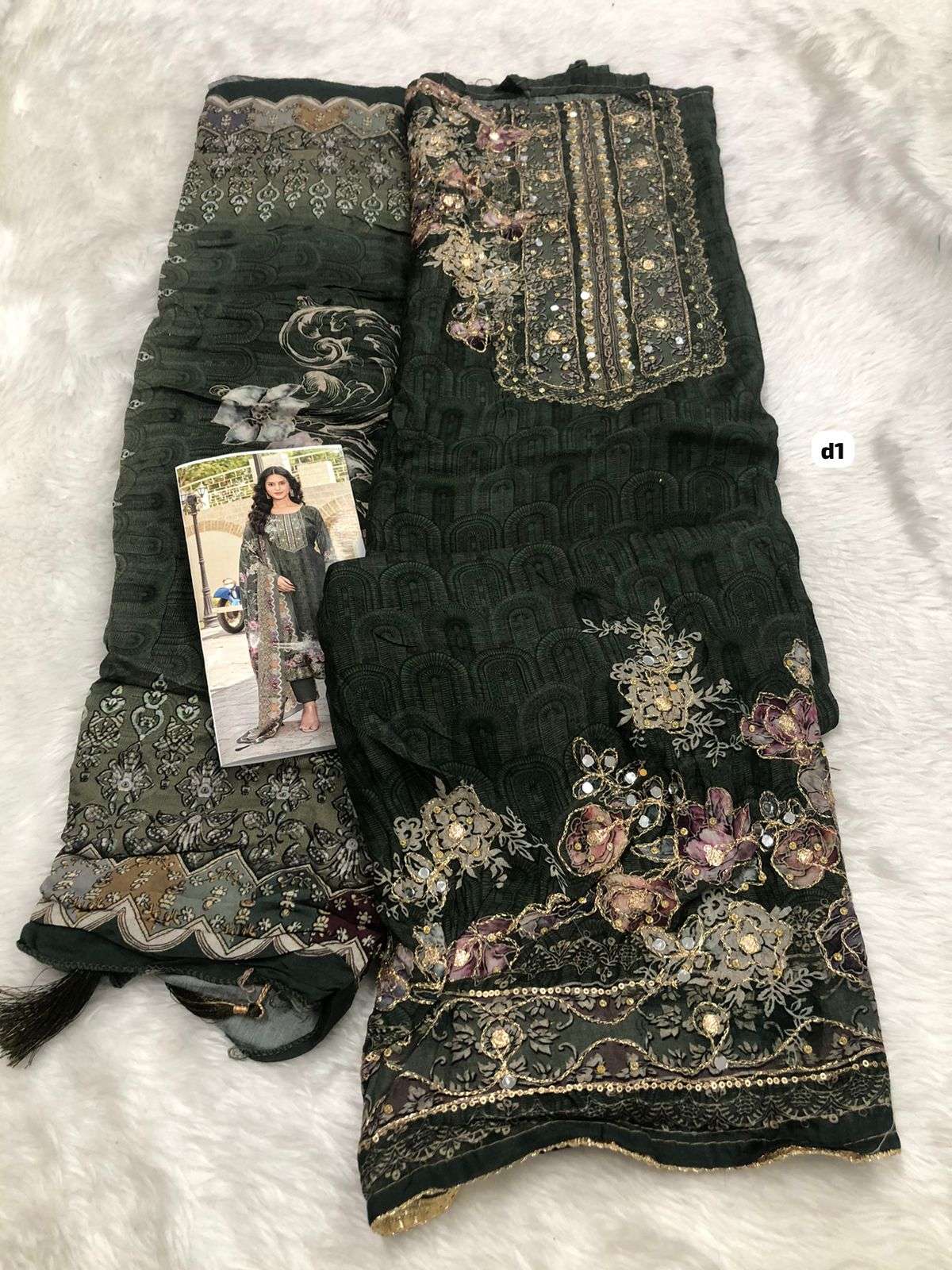 Falah Premium Maslin Collection code 30418 By Falah Designer Suits-03