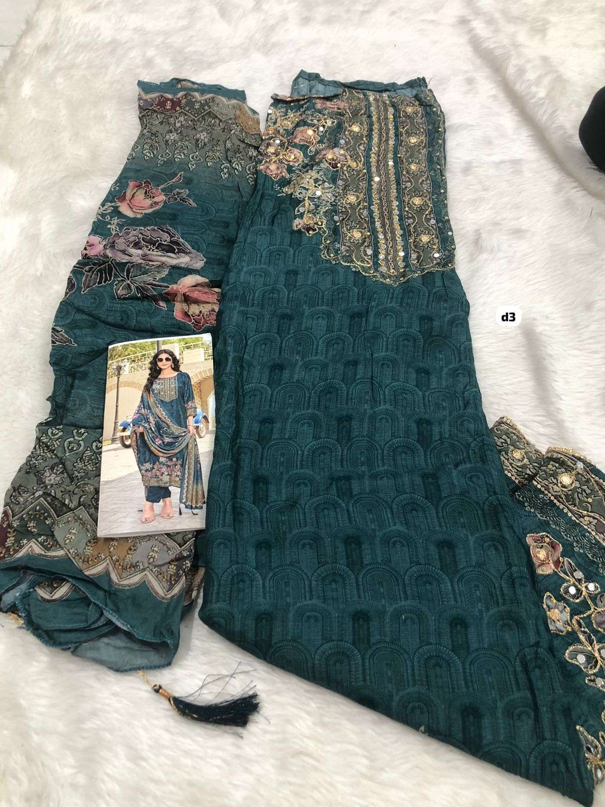 Falah Premium Maslin Collection code 30418 By Falah Designer Suits-04