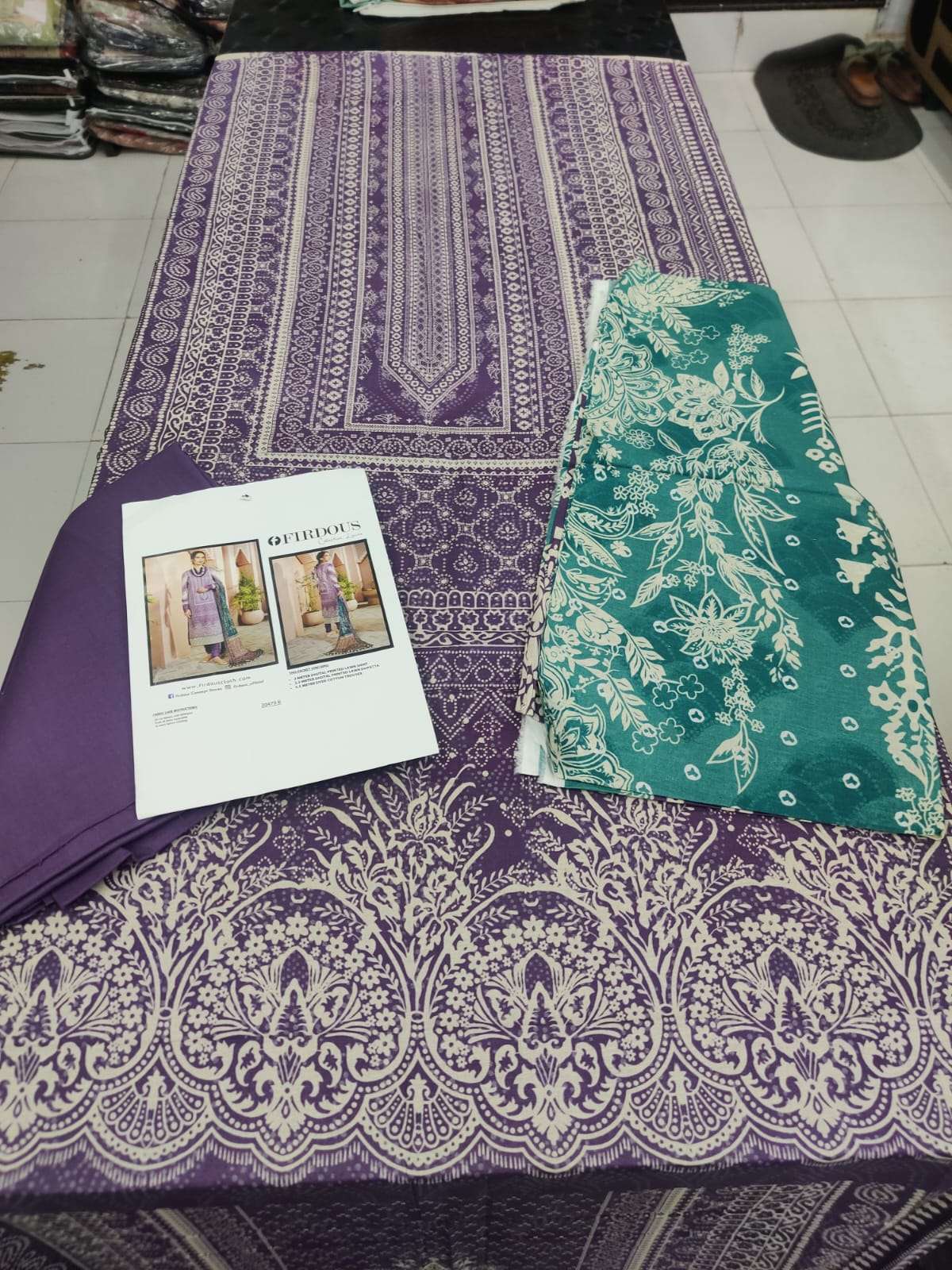 FIRDOUS COLLECTION LAWN by Firdous-03