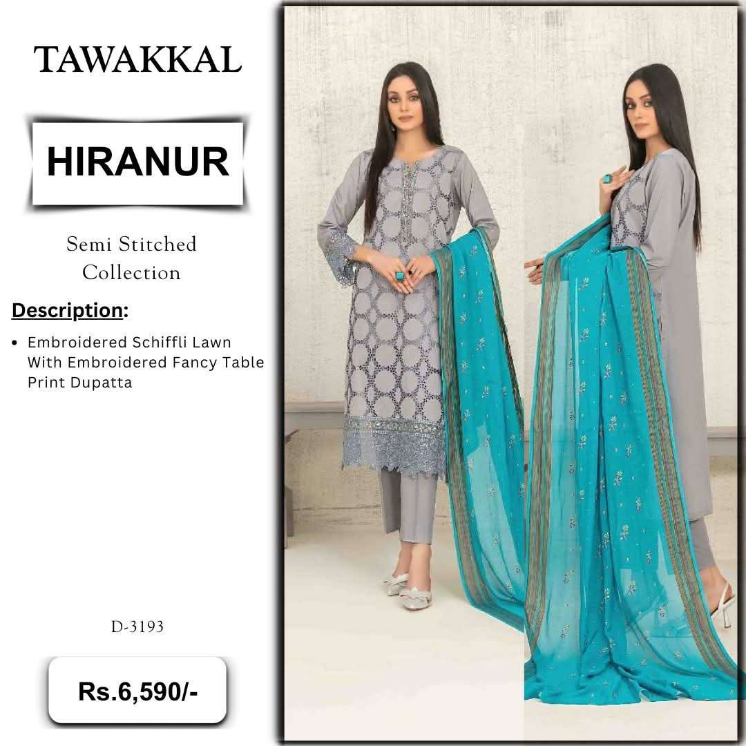 HIRANUR New Embroidered Schiffli Lawn Shahid Tawakkal-05