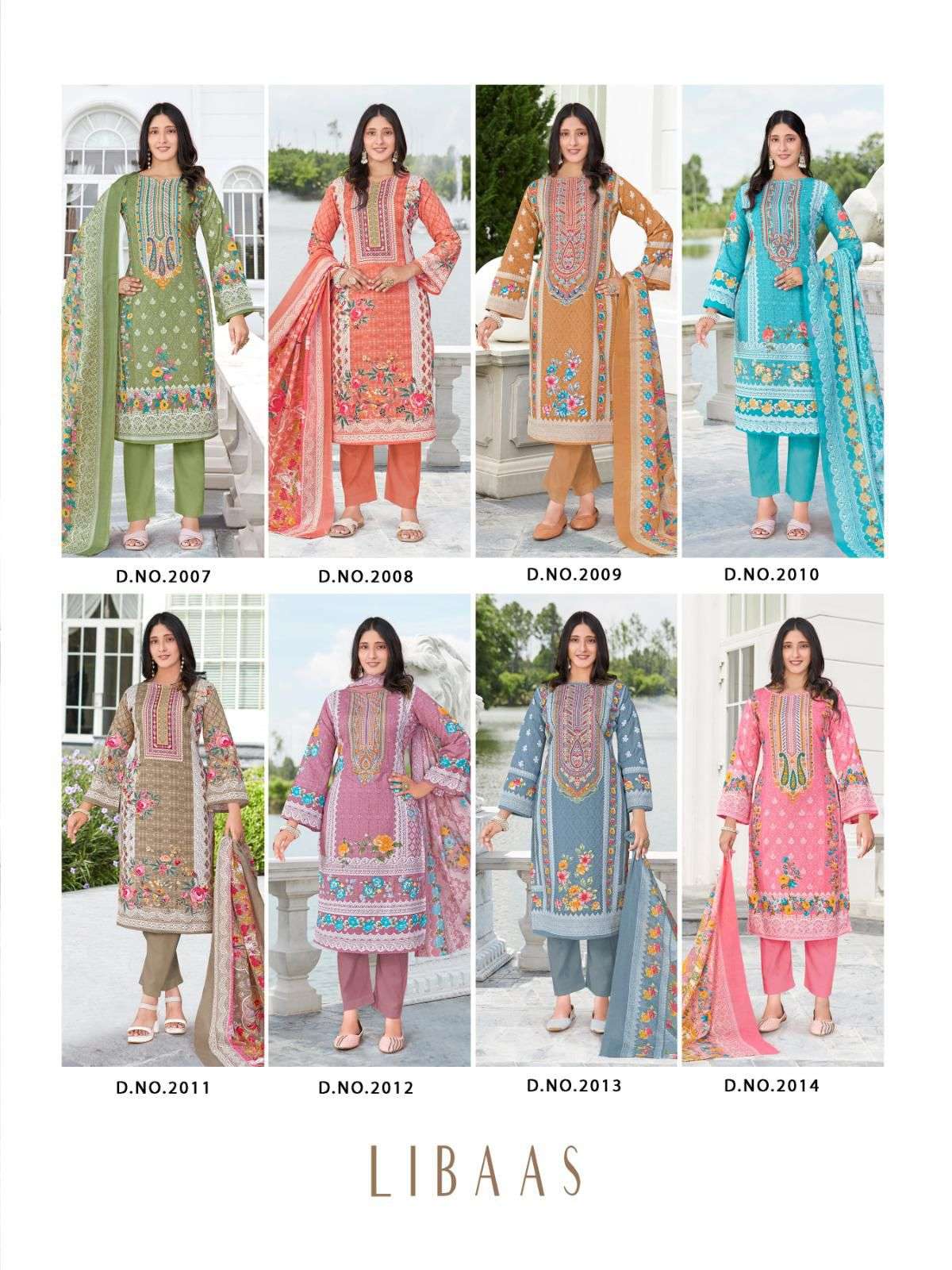 LIBAAS - VOL - 2 Karachi Cotton By Ganesha-01-08