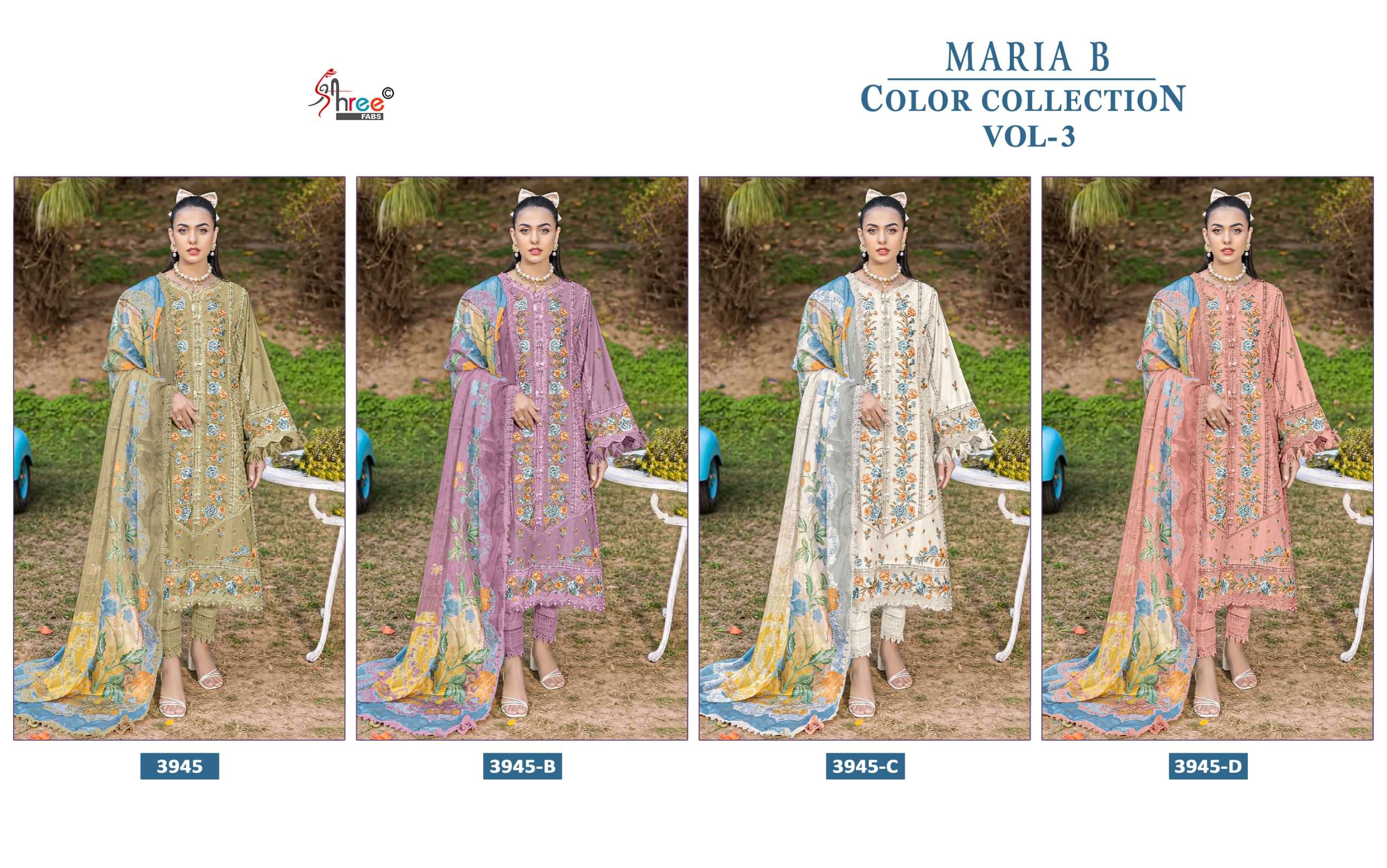 MARIA B COLOUR COLLECTION VOL-3 By SHREE-01-08