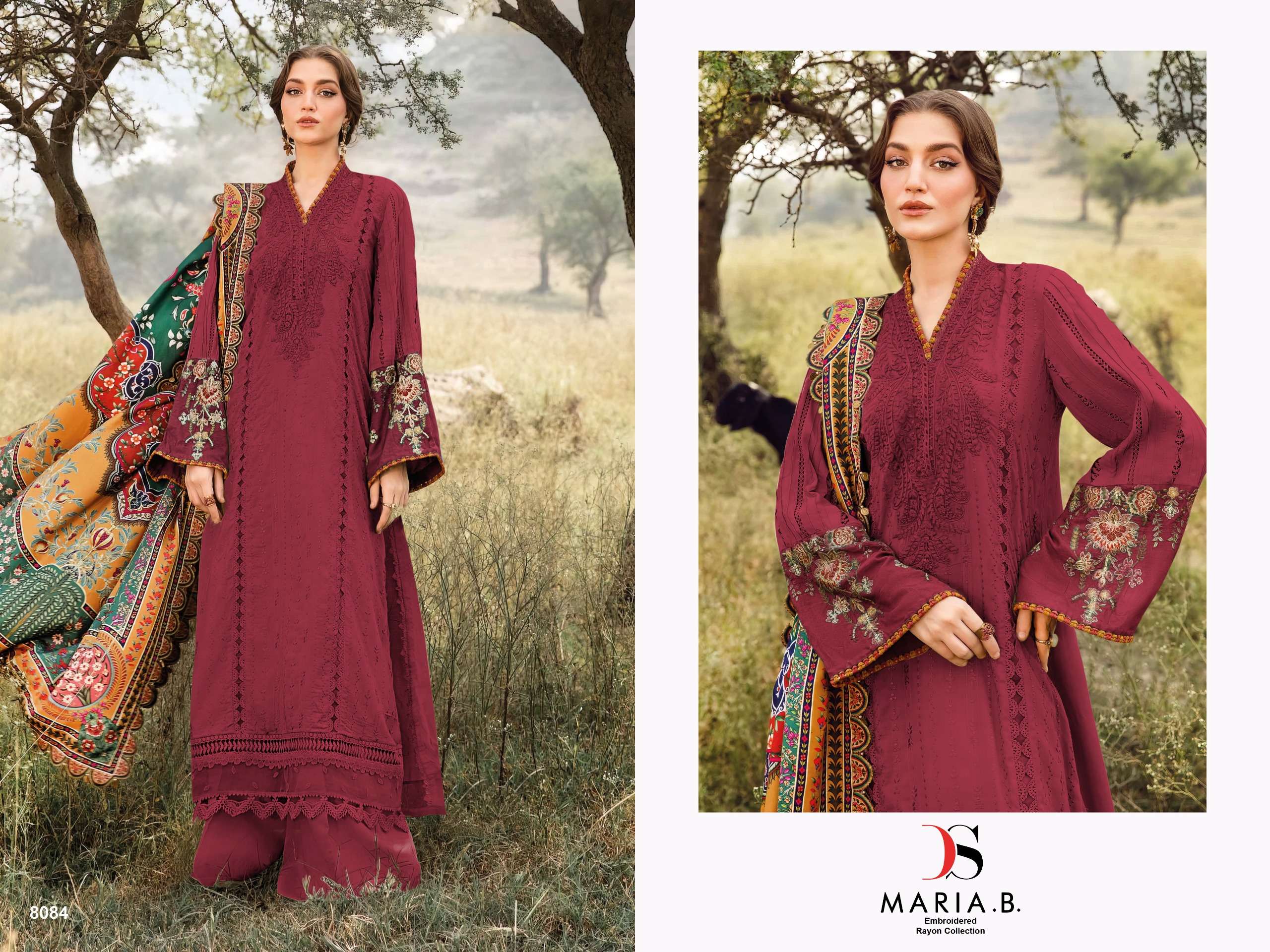 MARIA B Emb Rayon Collection D NO 8084 by DEEPSY SUITS-02