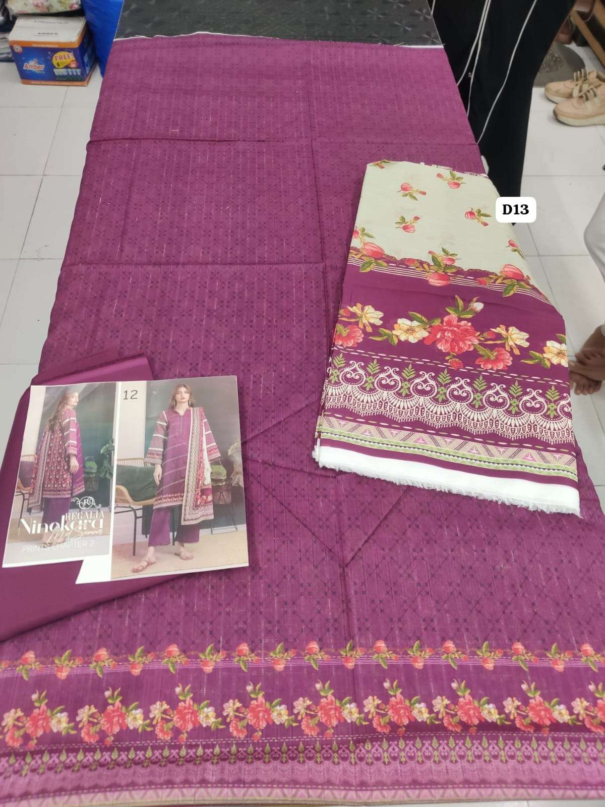 NINOKARA Printed Lawn Collection 2025 by Regalia-13