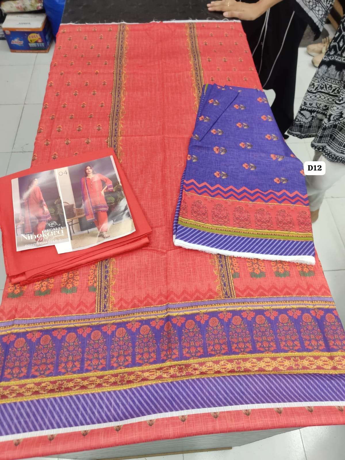 NINOKARA Printed Lawn Collection 2025 by Regalia-14