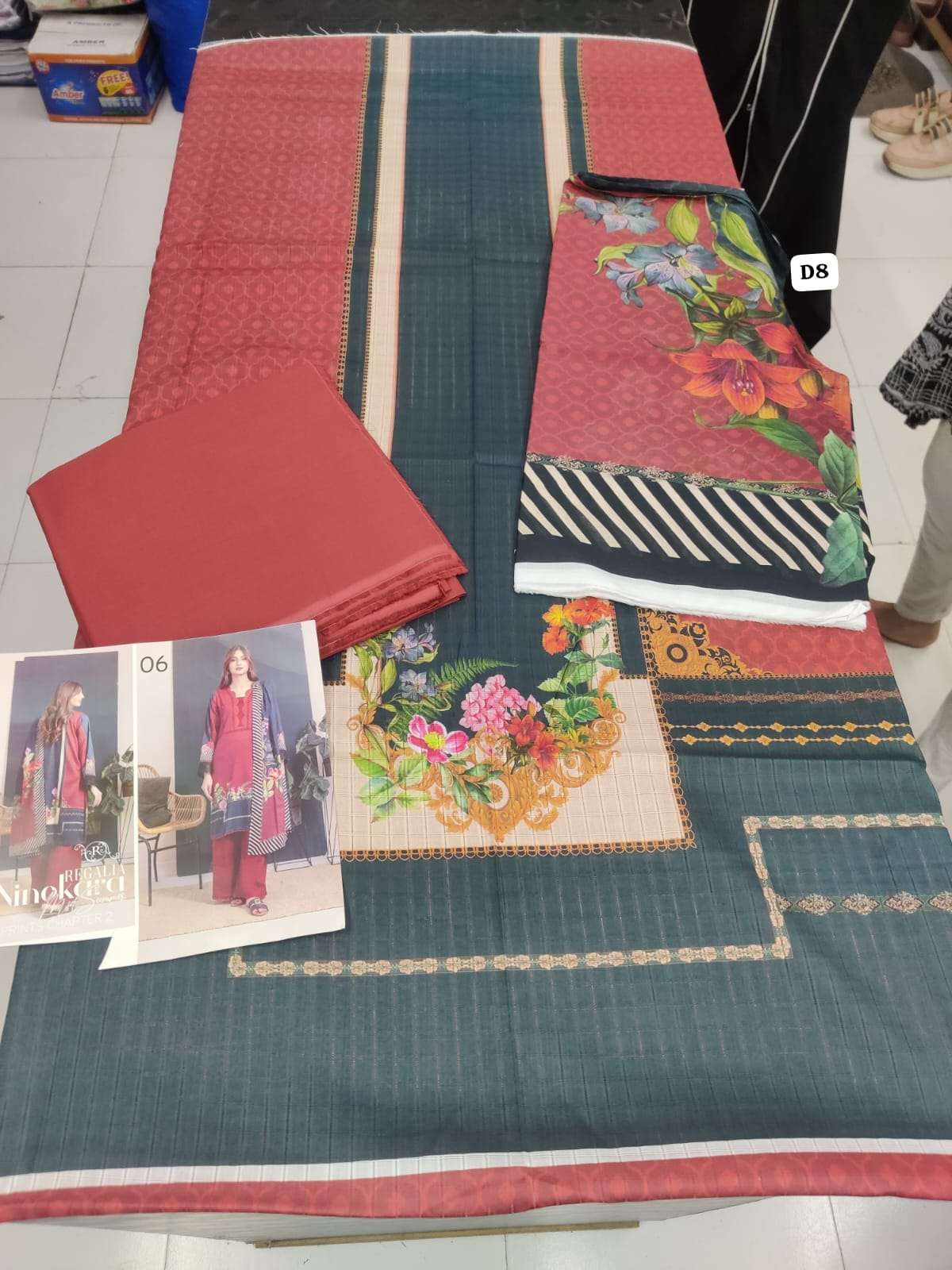 NINOKARA Printed Lawn Collection 2025 by Regalia-19