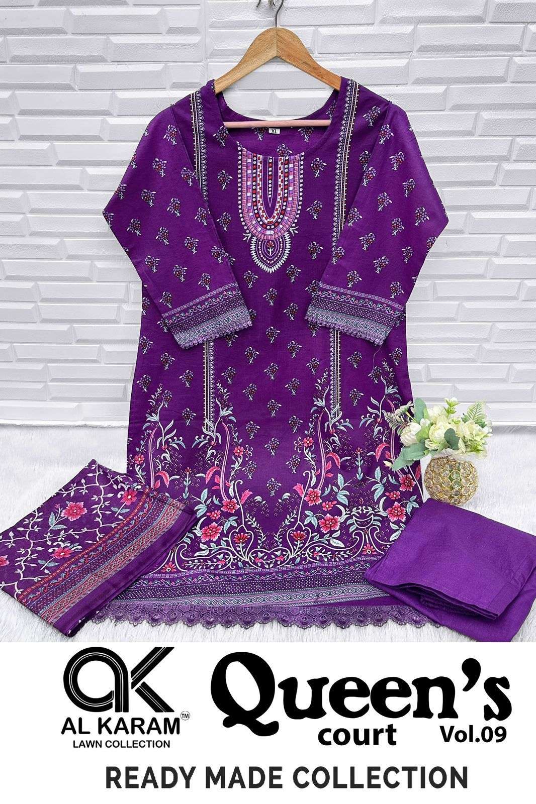 QUEEN COURTS VOL 09 STICH SUITS by AL KARAM-01