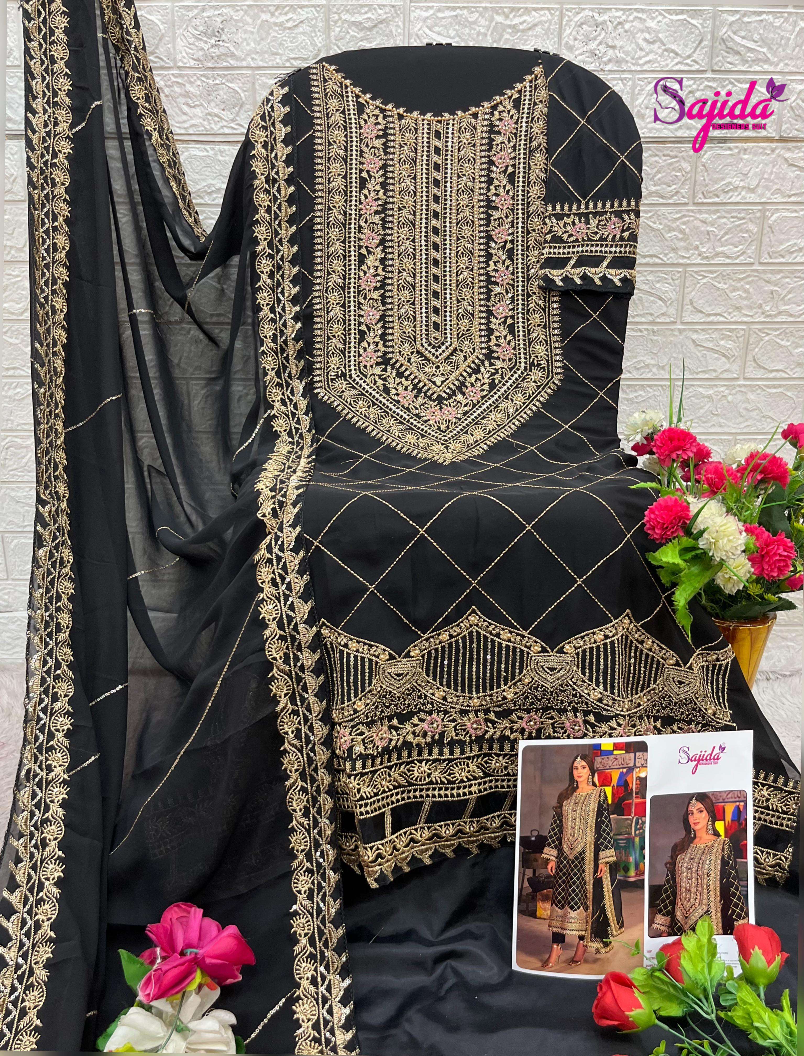 SD-1057 by SAJIDA DESIGNER SUIT-01