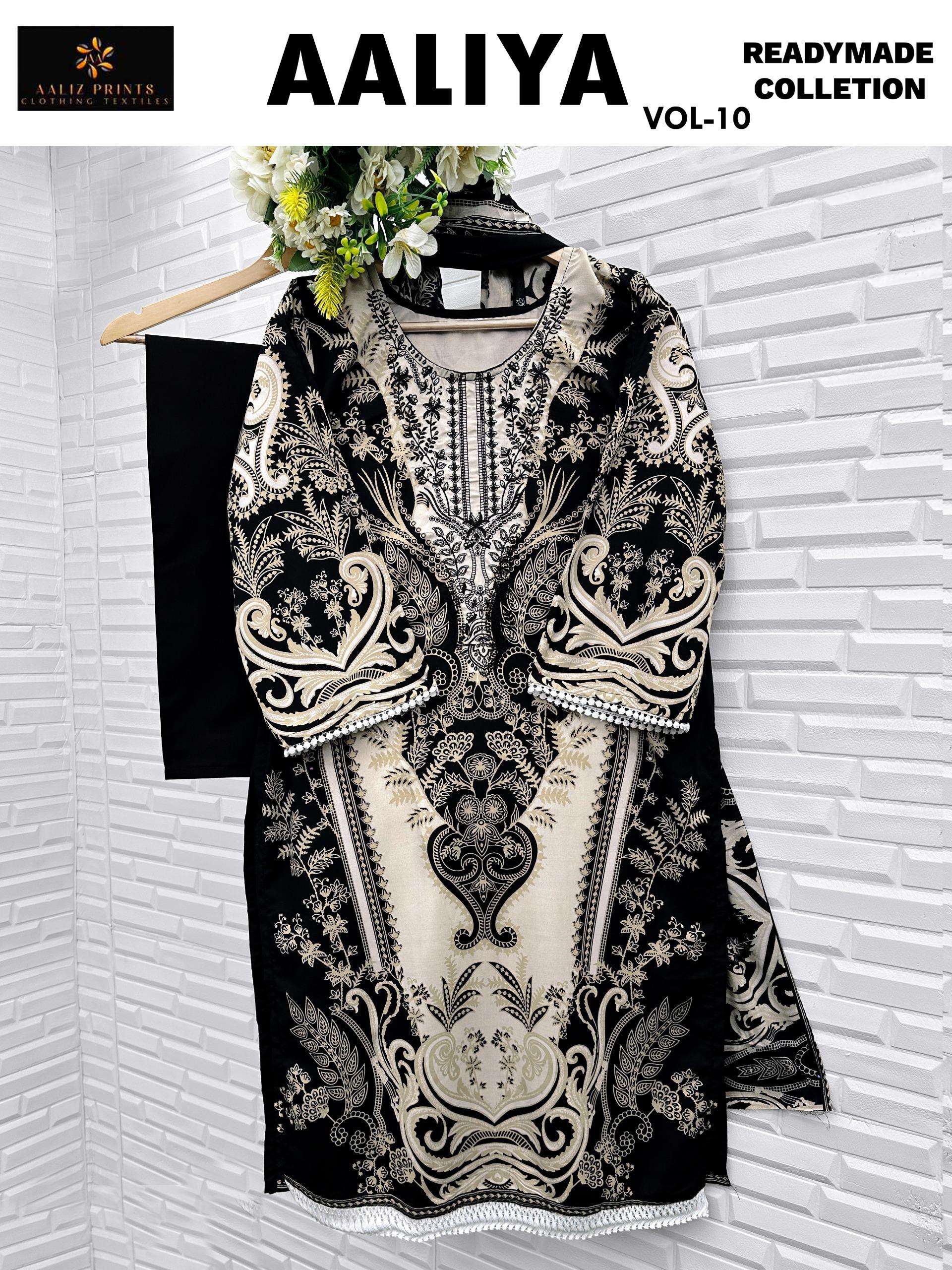 Aaliya embroidery collection vol 10 Ready Wear By Aaliz Prints-02