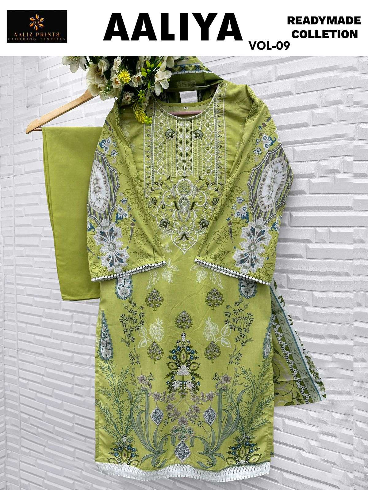 Aaliya embroidery collection vol 9 ready wear by Aaliz Prints-02
